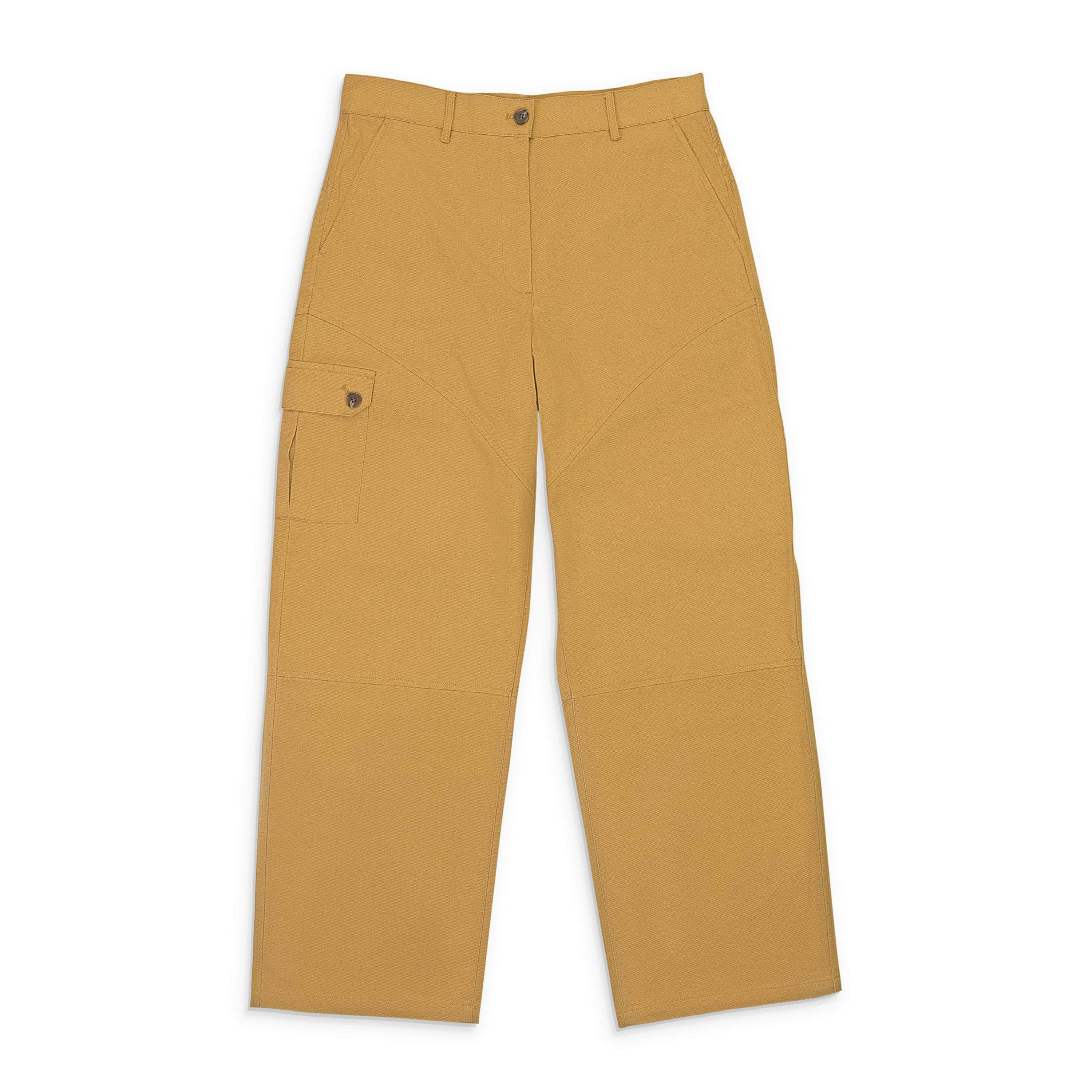 Callipygian 95-CPN-1044/2 NWT CALLIPYGIAN MUSTARD CALLIPYGIAN YOKE CARGO PANT SIZE 2 $225 95-CPN-1044/2