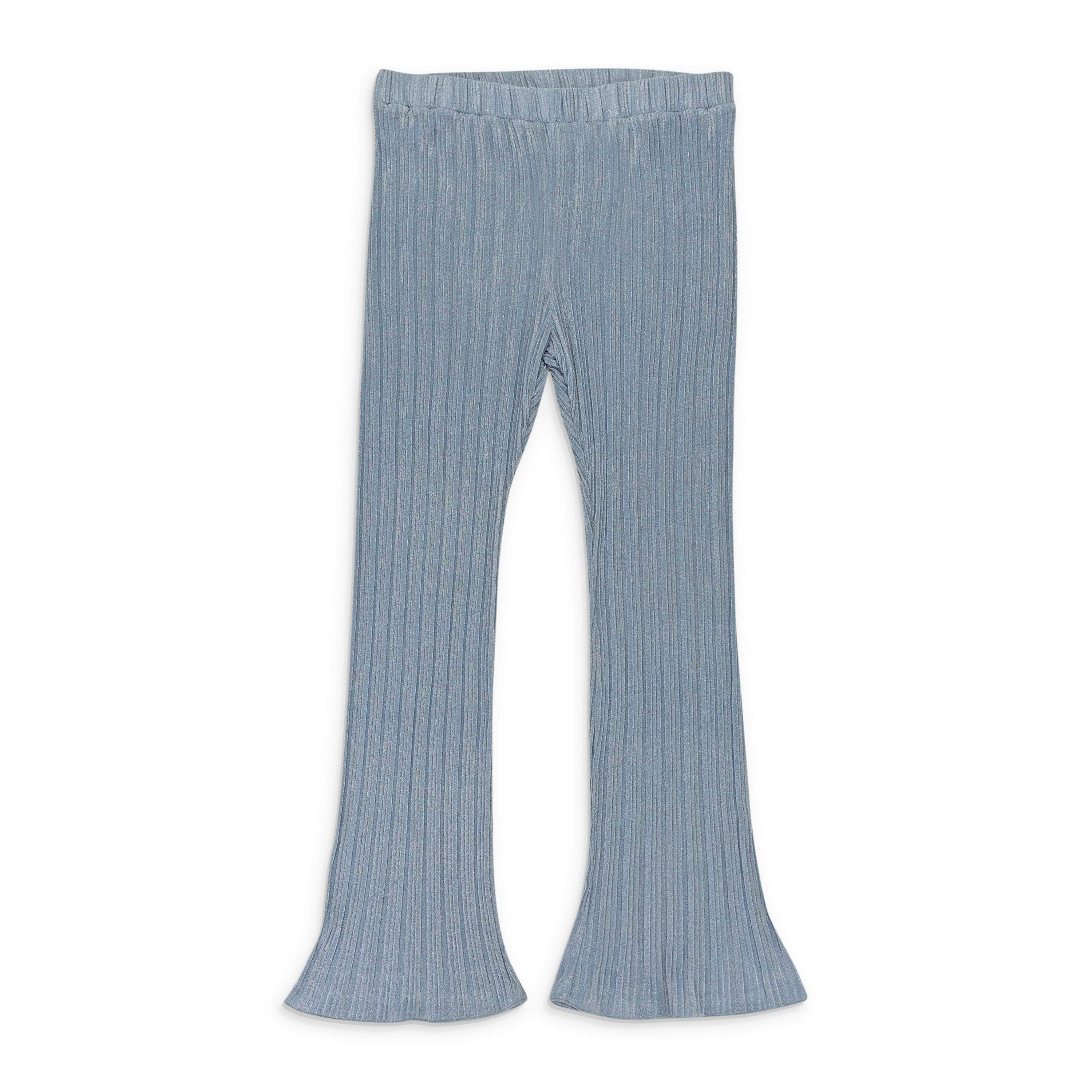 Callipygian 95-CPN-1052/M 95-CPN-1052/M P13022_BLUE PALE BLUE 5 CALLIPYGIAN LUREX CRINKLE PANT Size M 95-CPN-1052/M