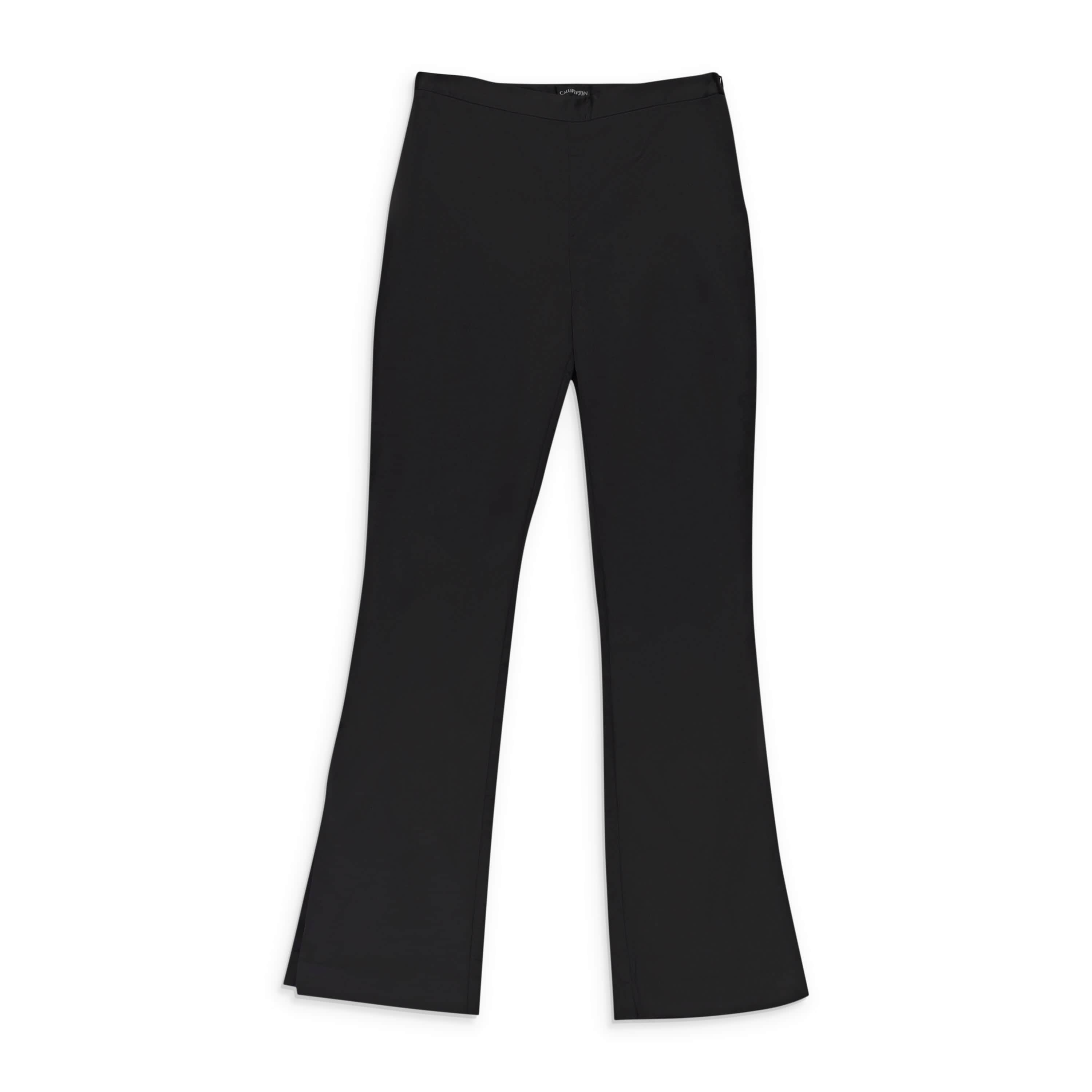 Callipygian 95-CPN-1067/0 95-CPN-1067/0 P13021_BLACK BLACK CALLIPYGIAN SATIN TROUSER Size 0 95-CPN-1067/0