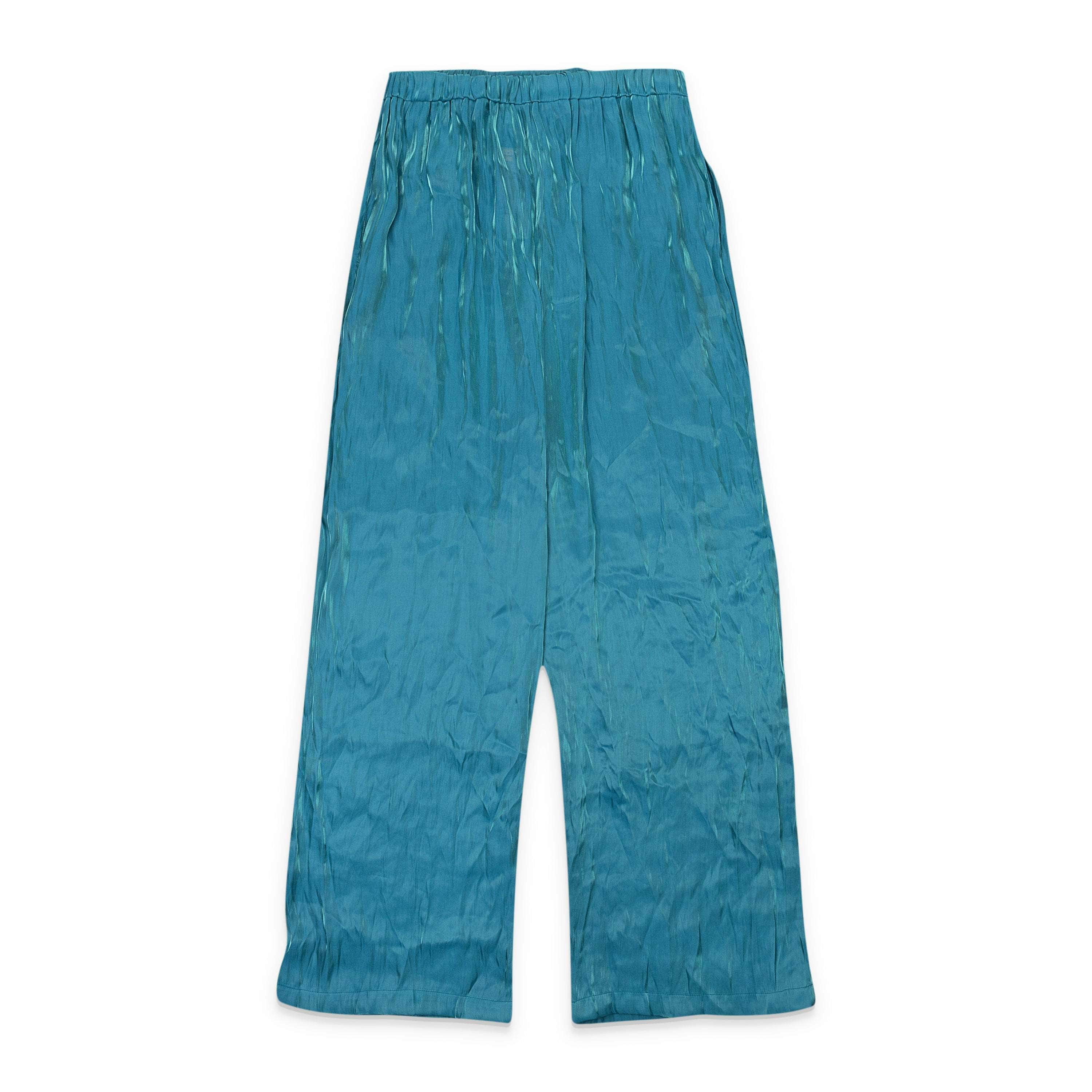 Callipygian 95-CPN-1139/M 95-CPN-1139/M P13019_AQAUAMARINE AQUAMARINE CALLIPYGIAN IRIDESCENT PULL ON PANT Size M 95-CPN-1139/M