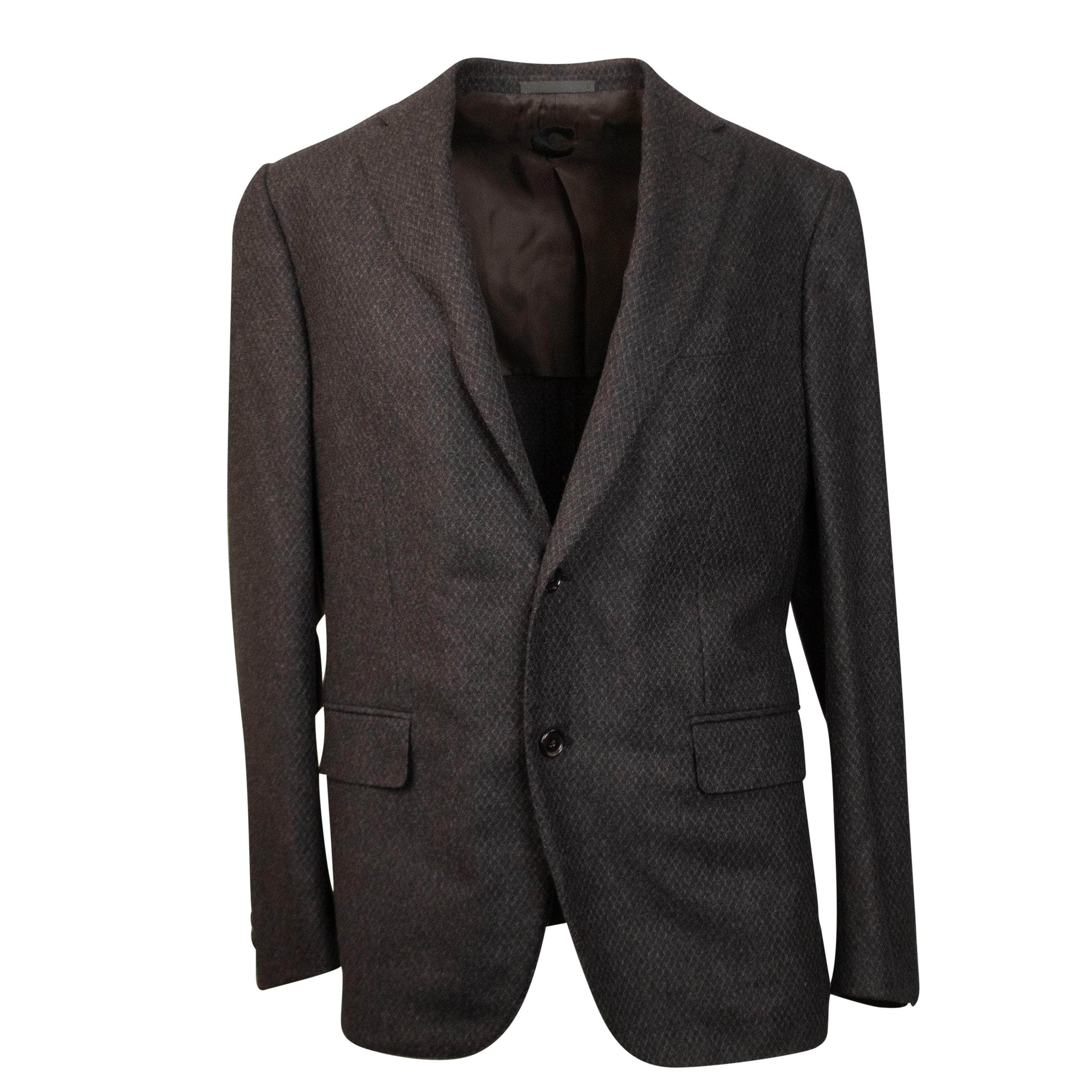 Caruso CRS-XTPS-0009/50 NWT CARUSO Grey Wool Single Breasted Blazer Size 50 $1395 CRS-XTPS-0009/50