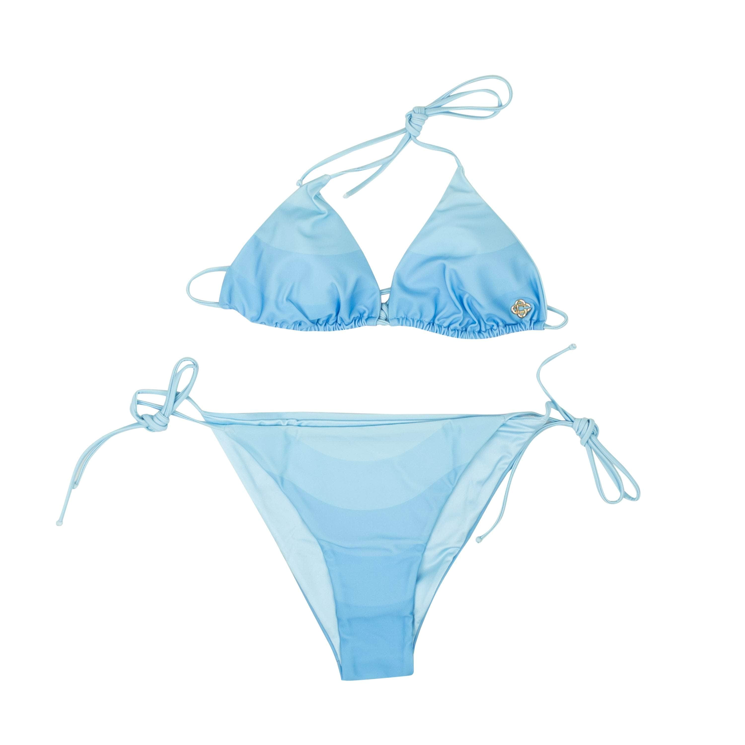 Casablanca CSB-XACC-0018/S NWT CASABLANCA Light Blue Gradient Bikini Swim Suit Size S $305 CSB-XACC-0018/S