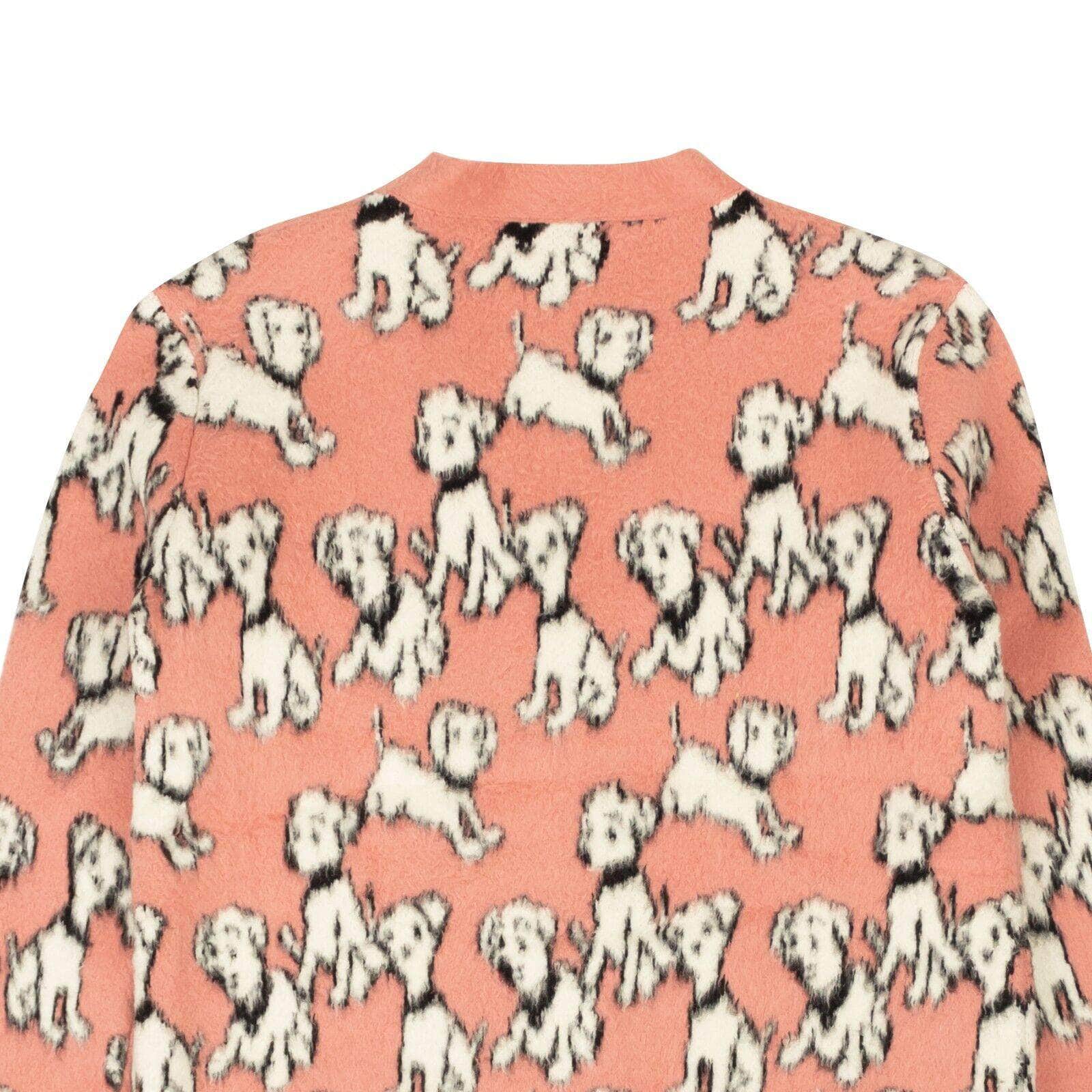 Celine 1000-2000, channelenable-all, chicmi, couponcollection, gender-mens, main-clothing, mens-shoes, size-xs XS Pink Cotton Jacquard Brain On 2020 Cardigan Sweater CLN-XTPS-0002/XS CLN-XTPS-0002/XS