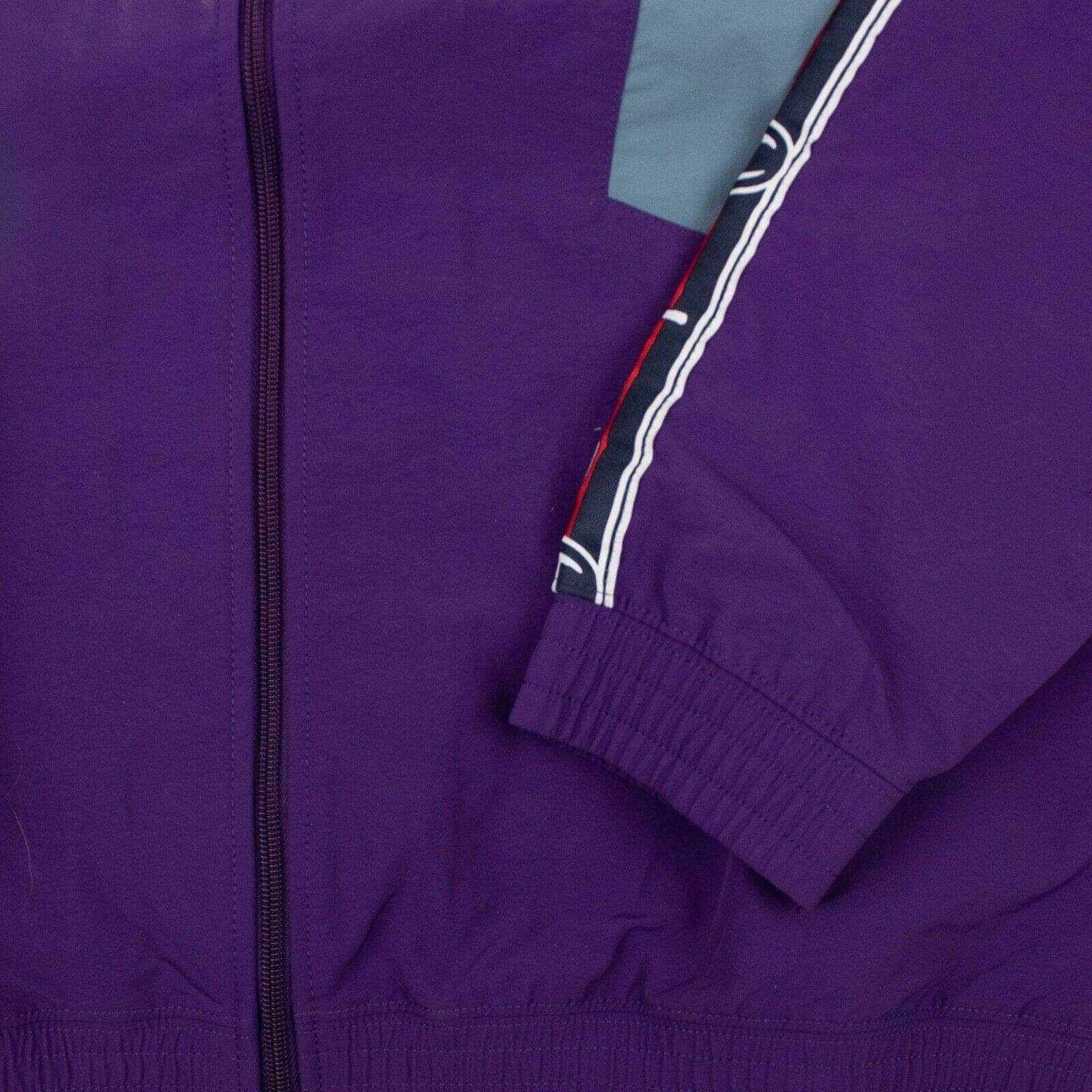 Champion champion, channelenable-all, chicmi, couponcollection, gender-mens, main-clothing, mens-shoes, mens-track-jackets, size-s, under-250 S Purple Zip Embroidered Track Top 95-CHP-1007/S 95-CHP-1007/S