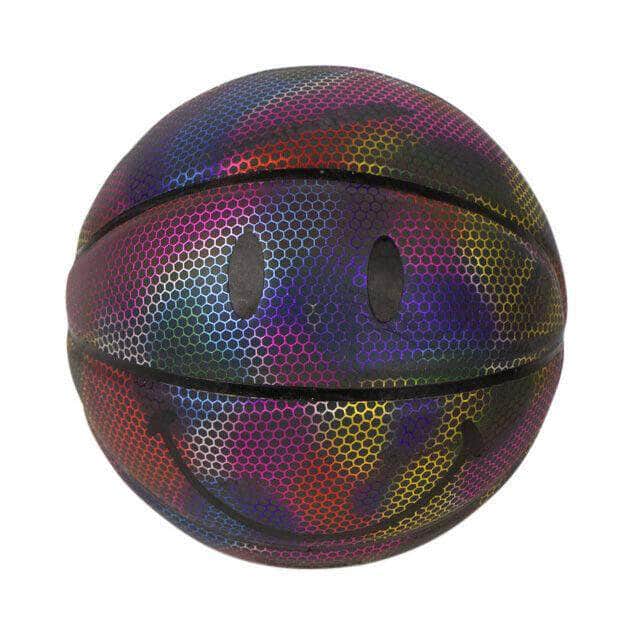 CHINATOWN MARKET chinatown-market, couponcollection, gender-mens, main-accessories, under-250 CHINATOWN MARKET x SMILEY Iridescent Smile Face Basketball - Multicolored 86CT-1047 86CT-1047