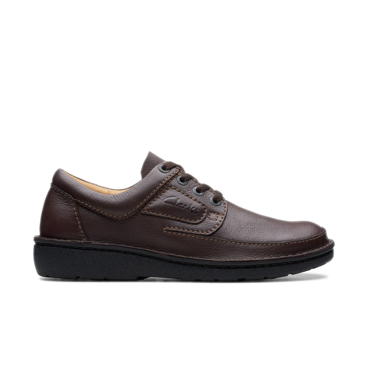 Clarks Nature II Brown Leather - Men's