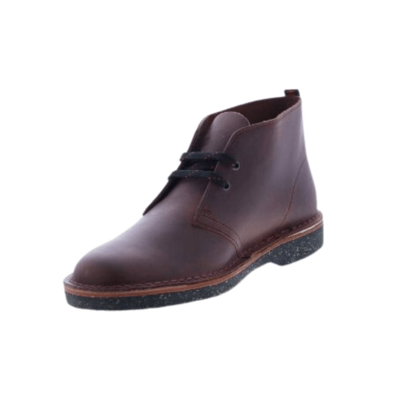 Burgundy clarks desert boots online
