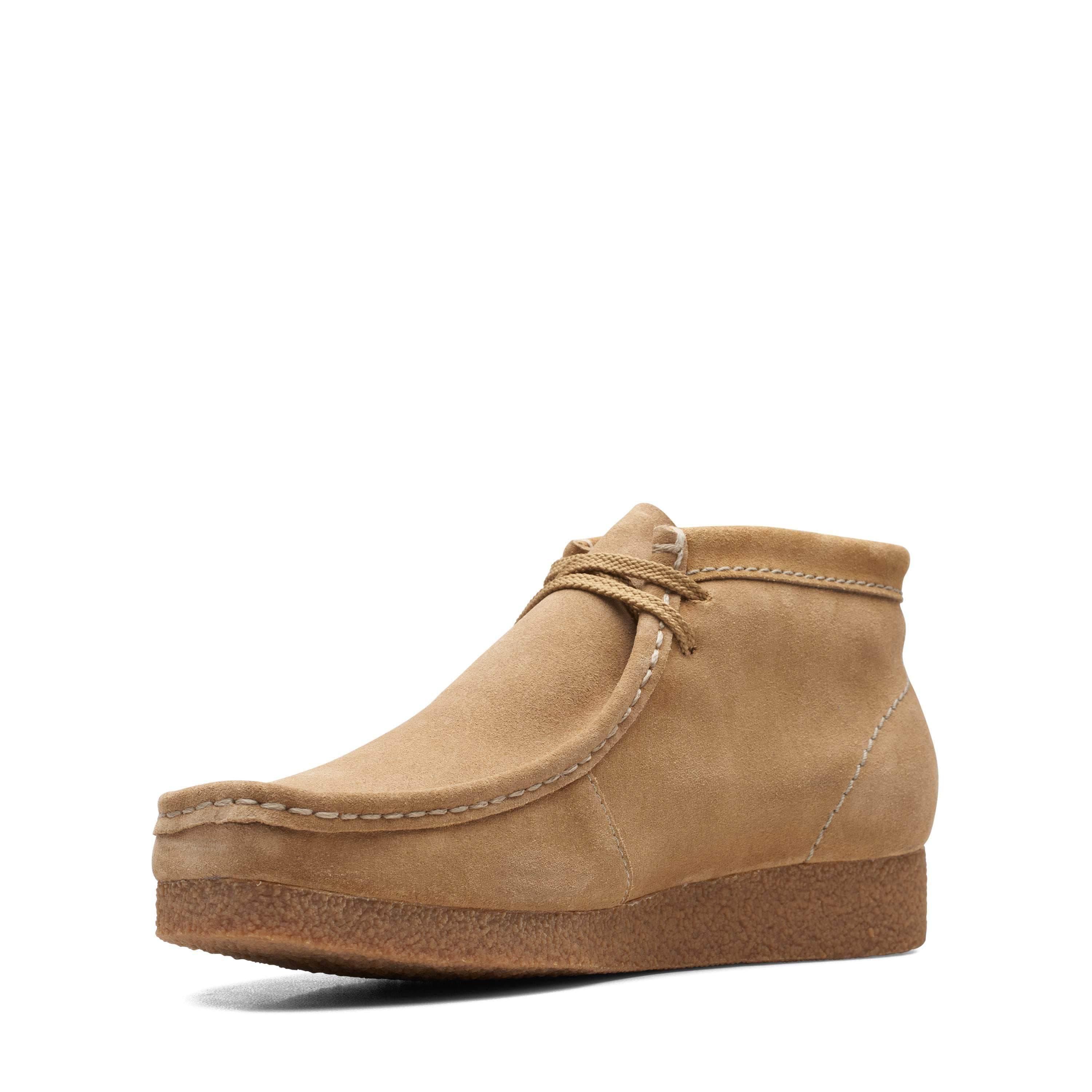 Clarks FOOTWEAR Clarks Shacre Boot Dark Sand Suede - Men's