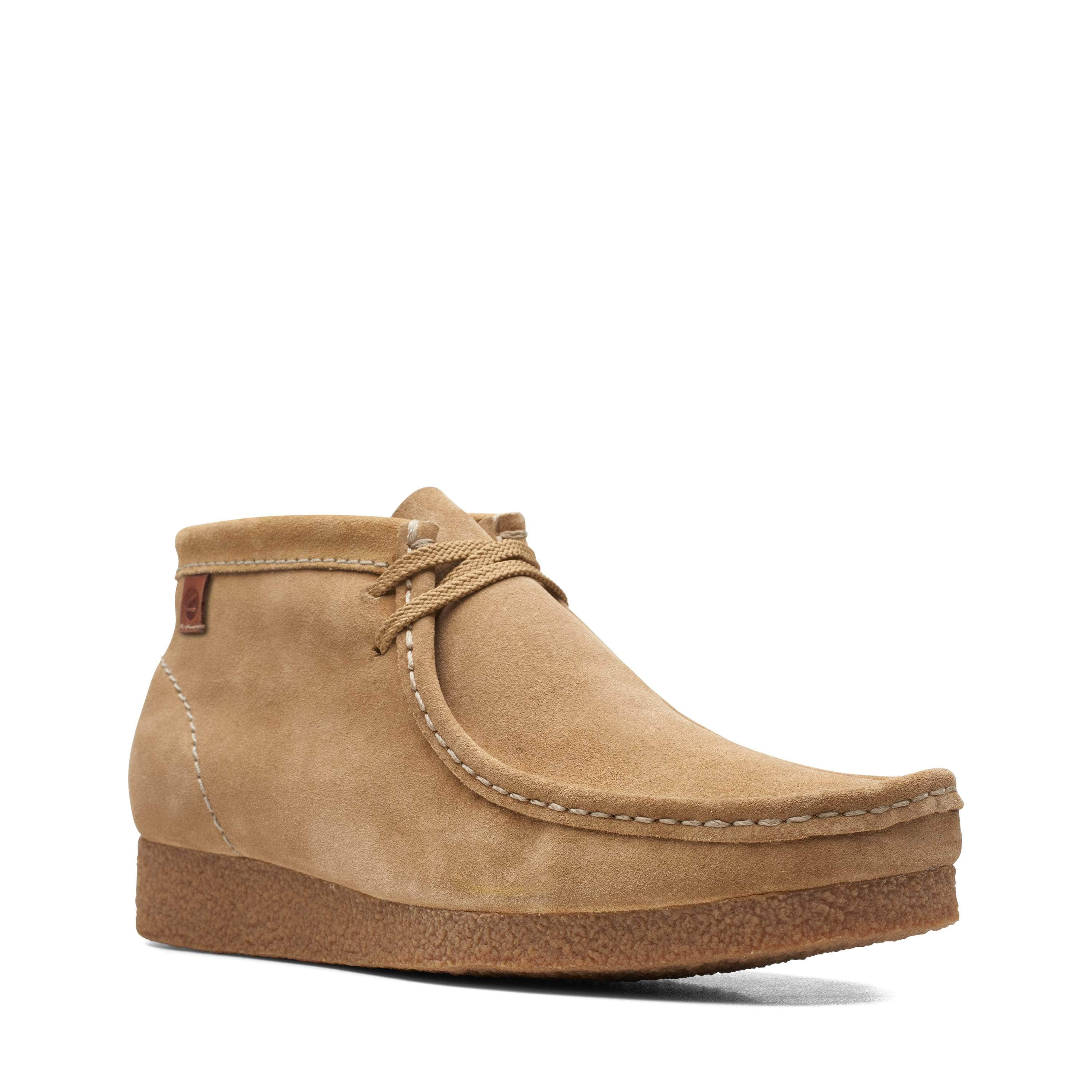 Clarks FOOTWEAR Clarks Shacre Boot Dark Sand Suede - Men's