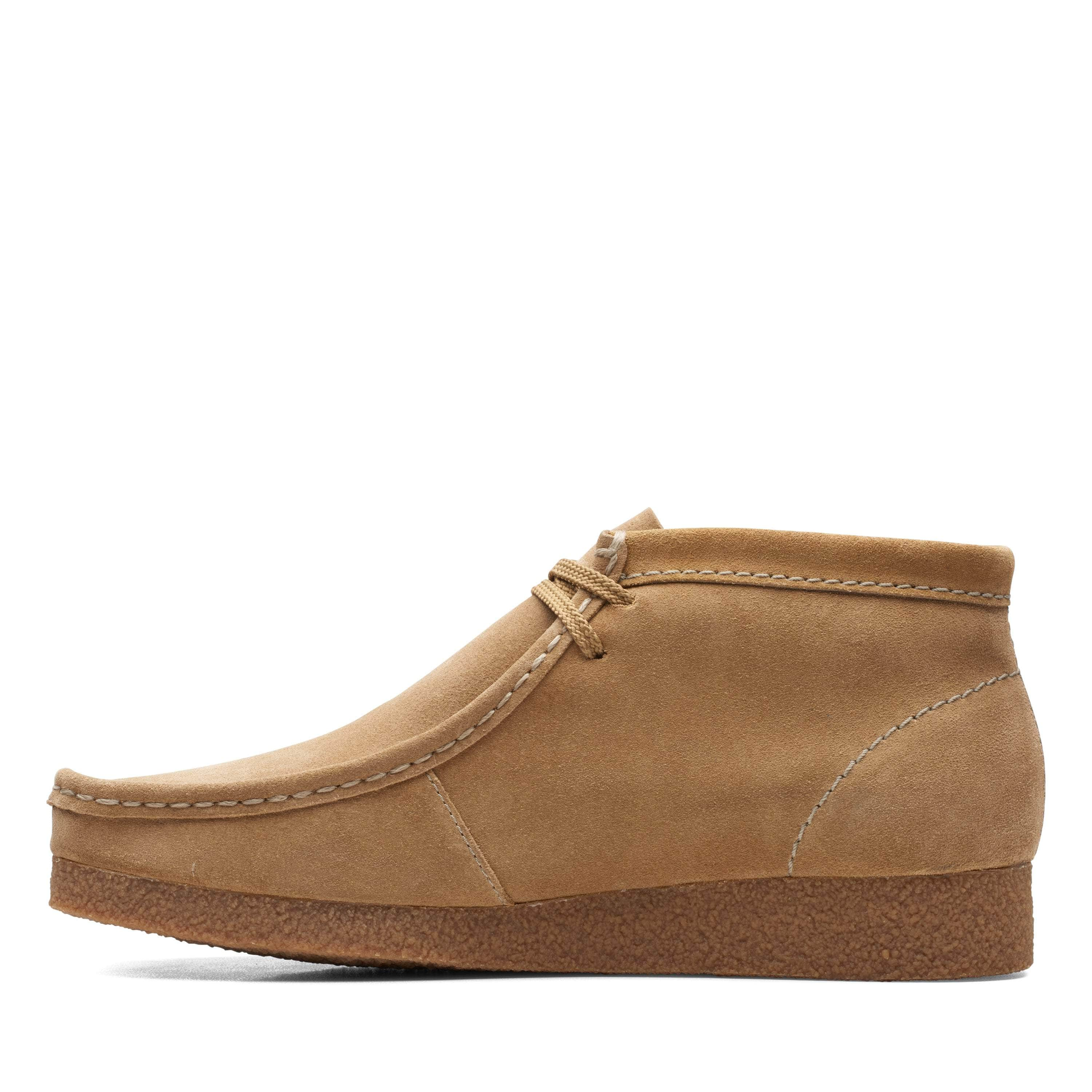 Clarks FOOTWEAR Clarks Shacre Boot Dark Sand Suede - Men's