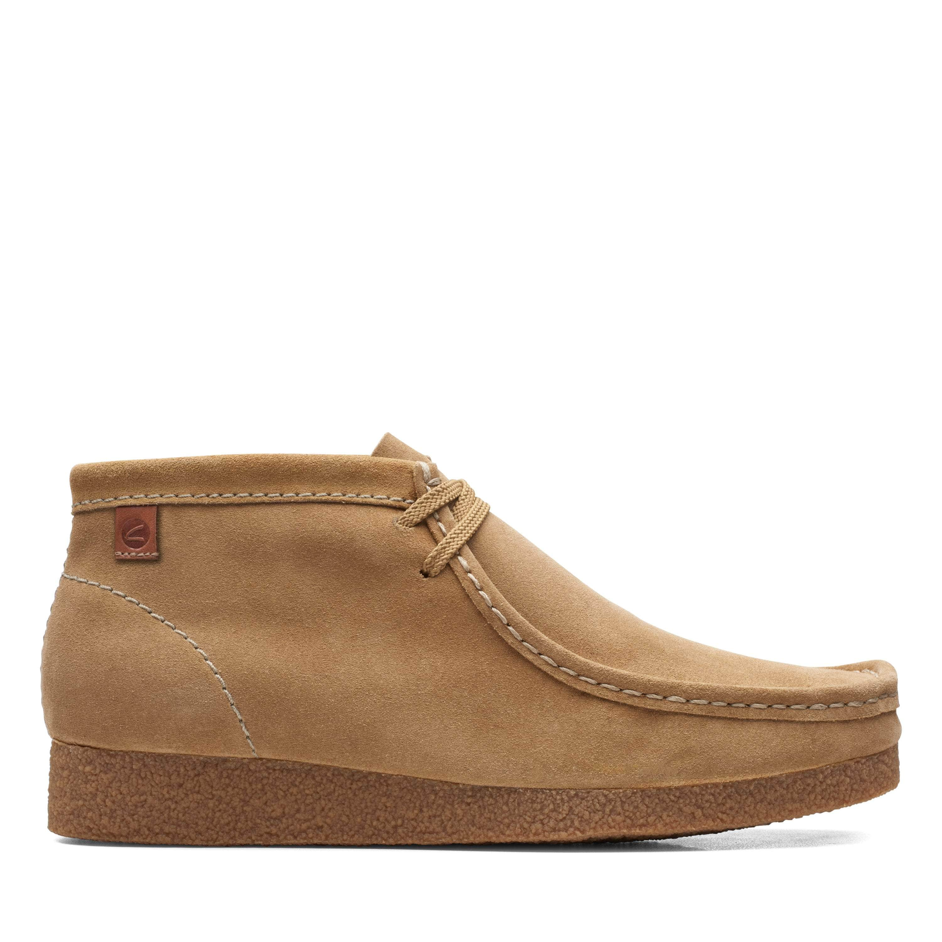 Clarks FOOTWEAR Clarks Shacre Boot Dark Sand Suede - Men's