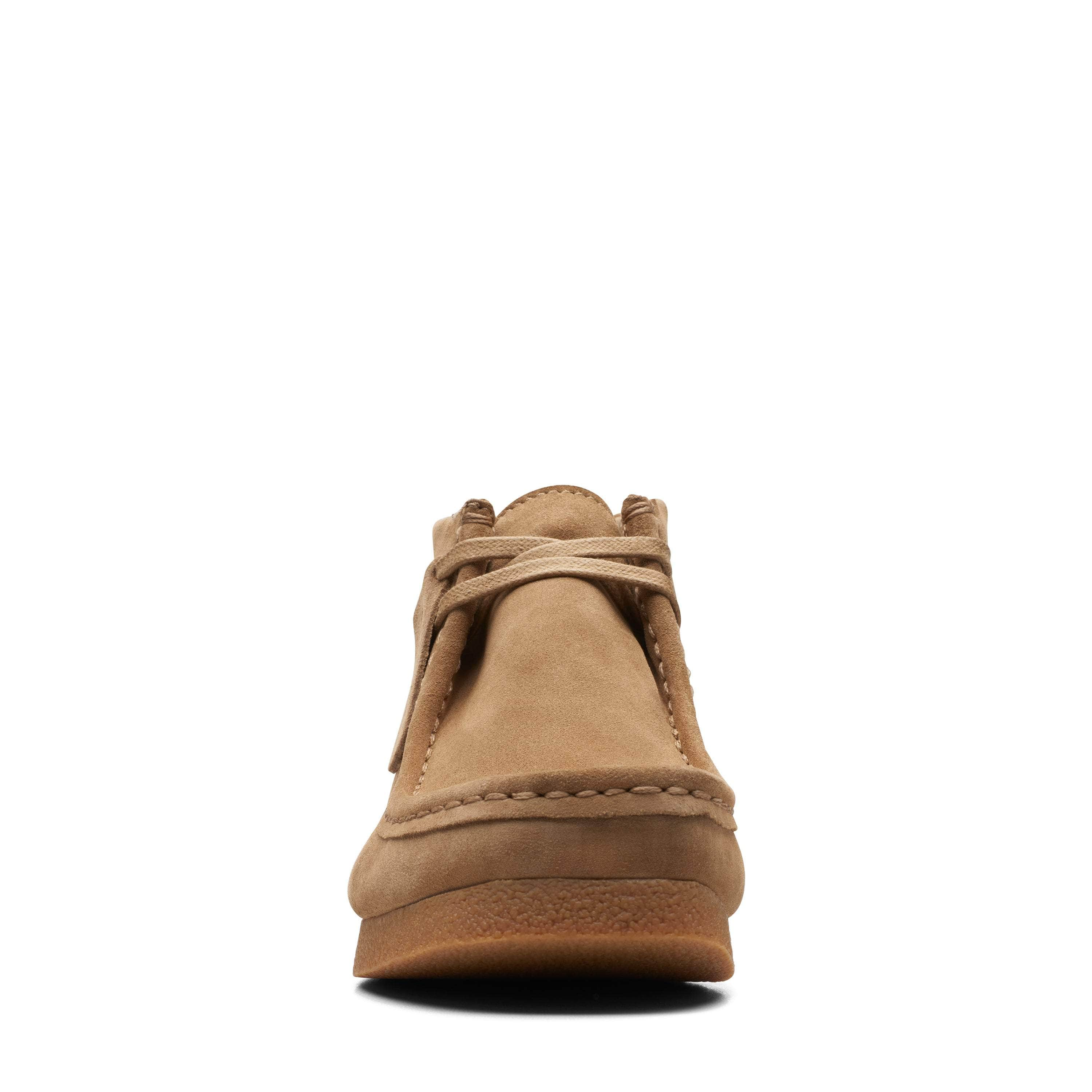 Clarks FOOTWEAR Clarks WallabeeEVO BT Dark Sand Suede - Men's