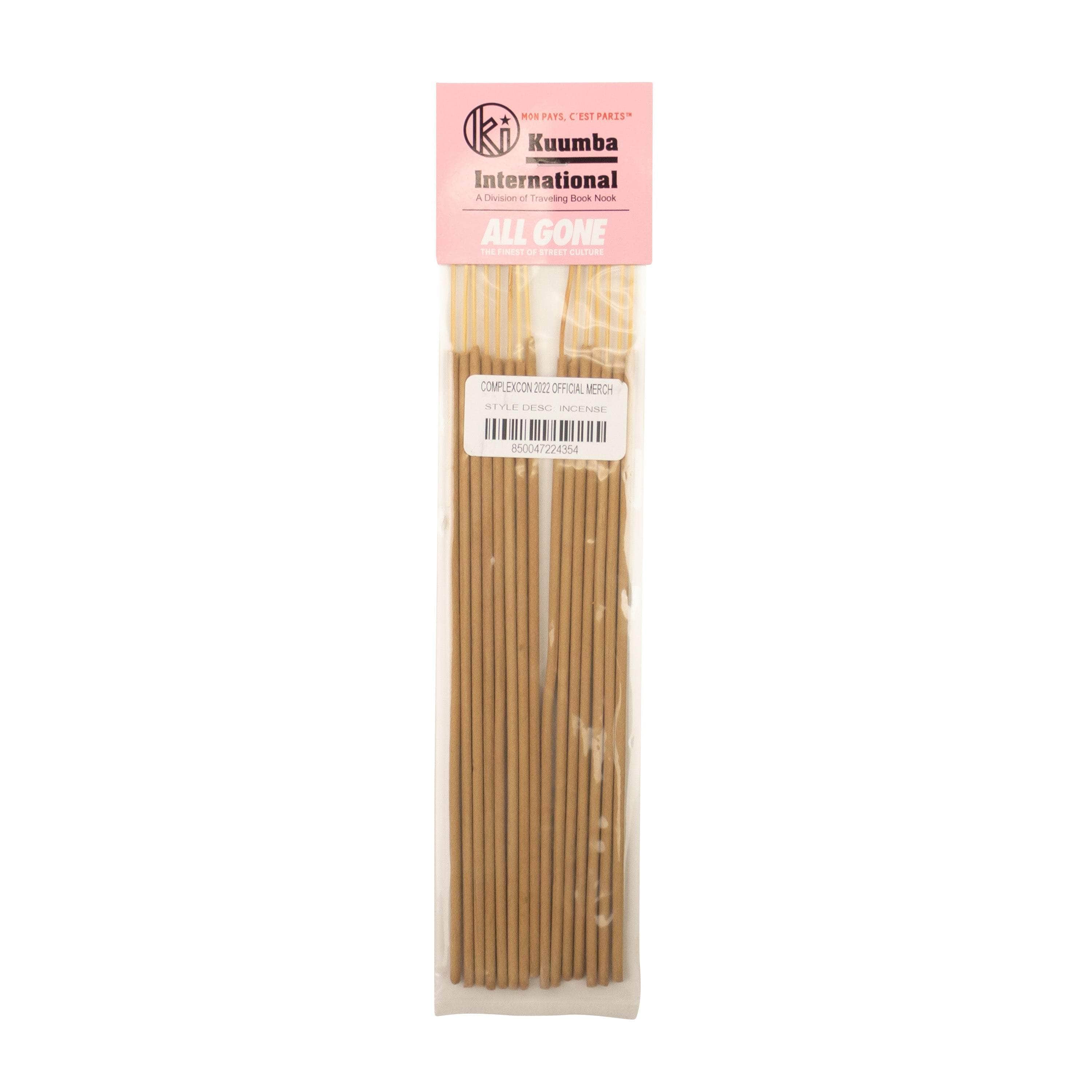 COMPLEXCON X LAMJC channelenable-all, chicmi, complexcon-x-lamjc, couponcollection, gender-mens, gender-womens, kitchen-decor, main-accessories, mens-shoes, size-os, under-250 OS Brown Kuumba All Gone Incense Sticks CXN-XACC-0001/OS CXN-XACC-0001/OS