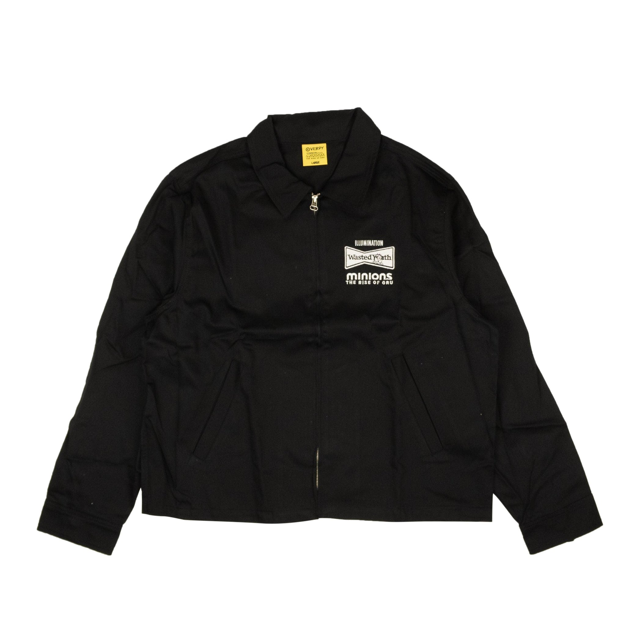 Minions Black Zip-Up Jacket - GBNY