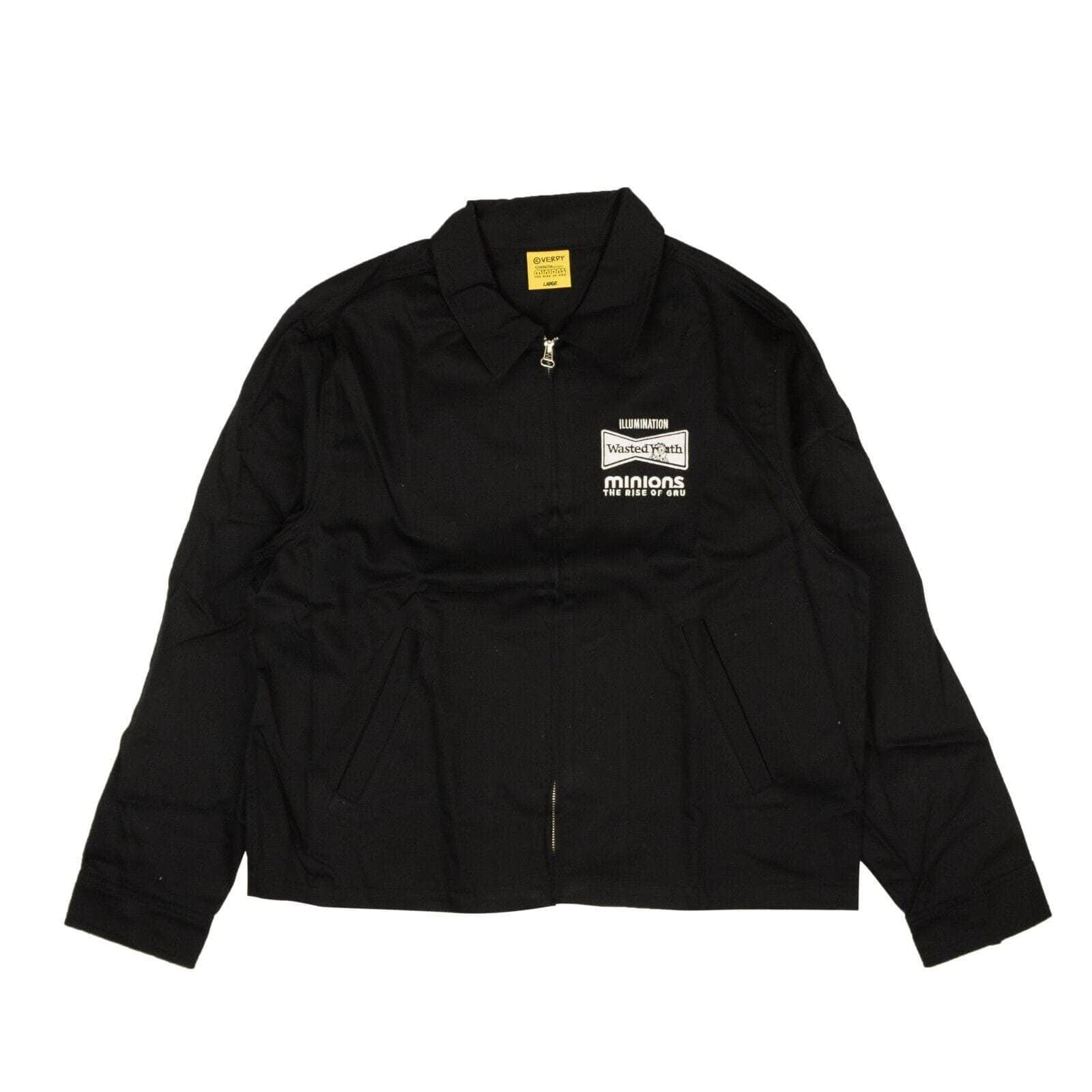 Wasted Youth Drizzler Jacket Black-