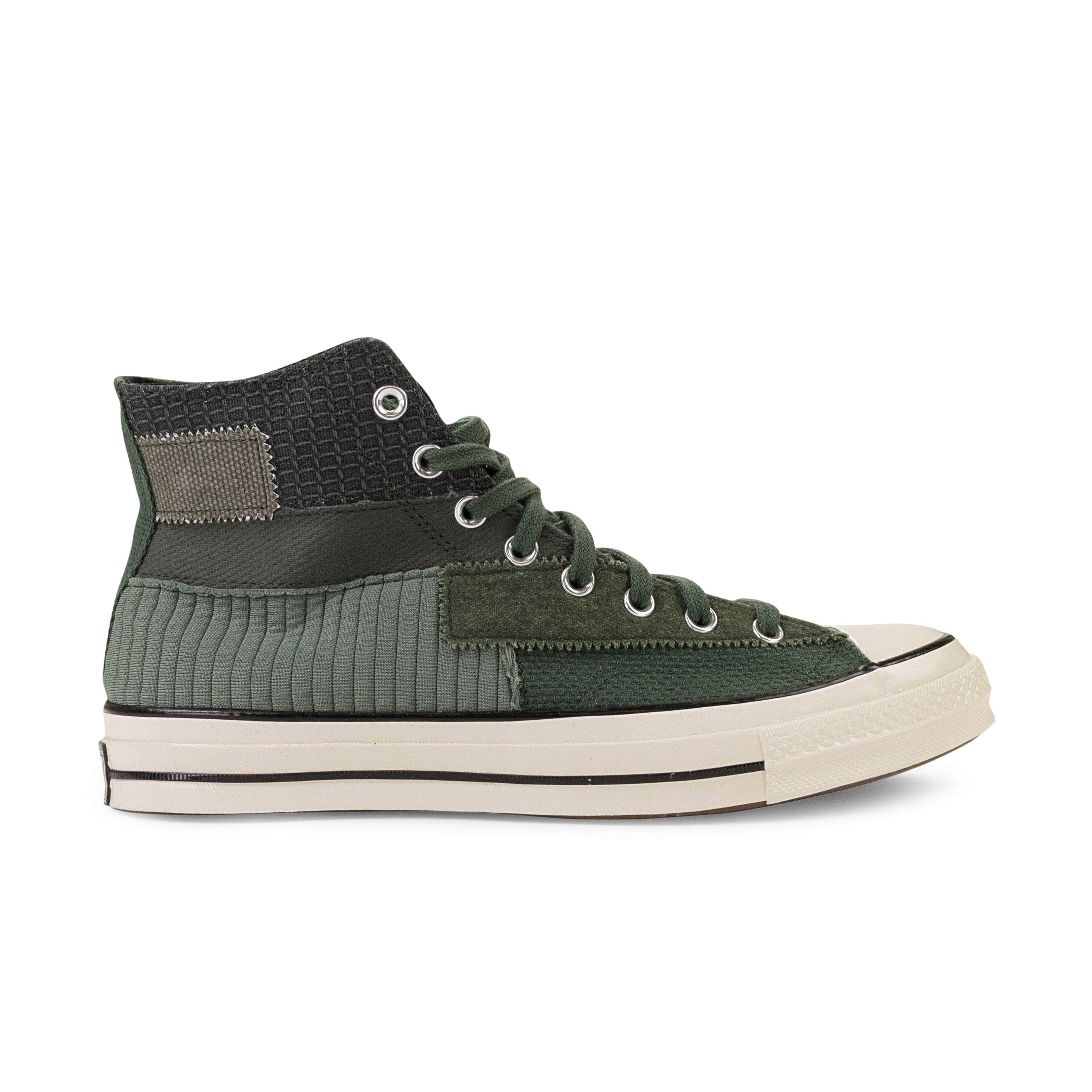 Converse 95-CNV-2007/10.5 95-CNV-2007/10.5 167138C GREEN/CREAM Converse CHUCK 70 HI TOP SNEAKERS Size 10.5 95-CNV-2007/10.5