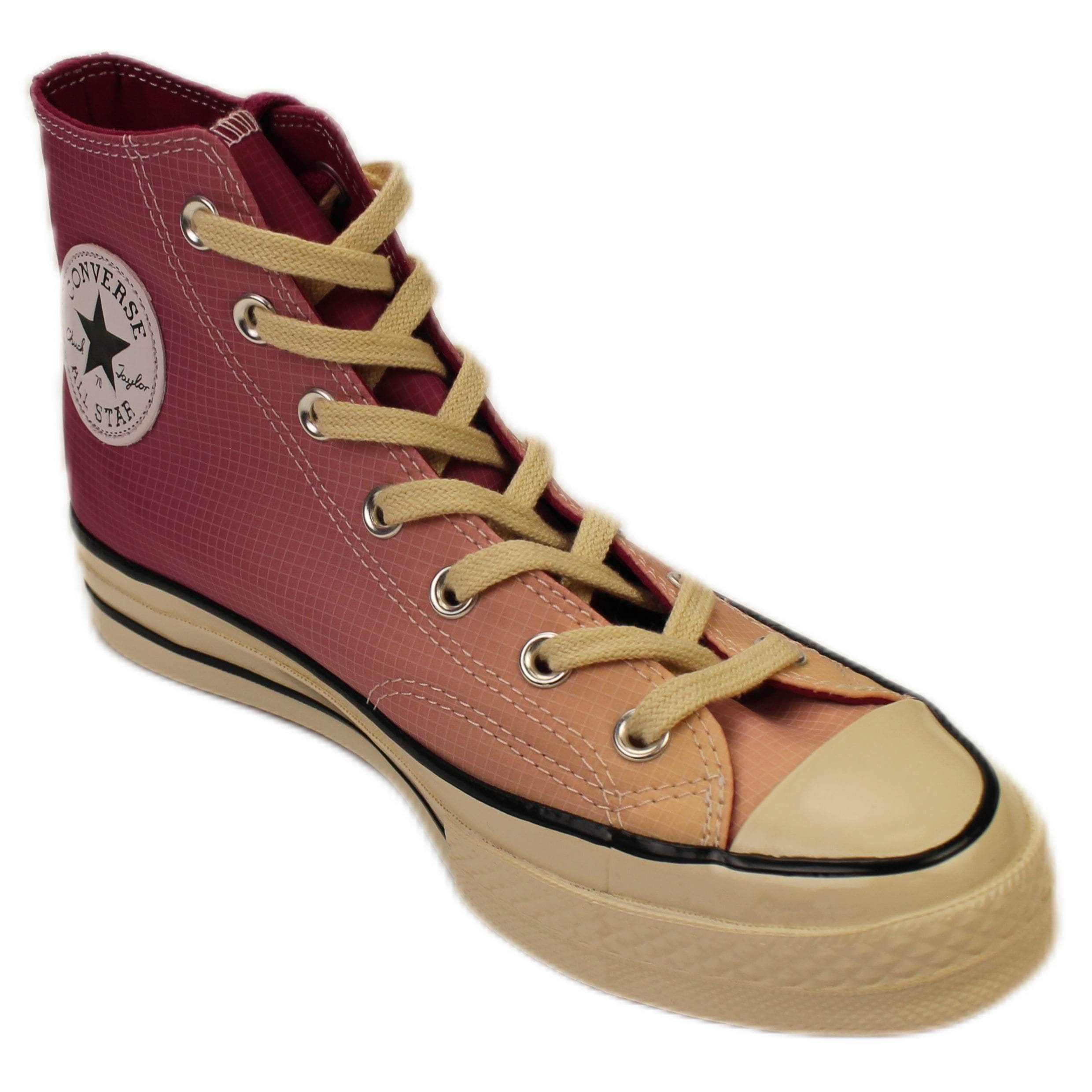 Converse 95-CNV-2043/10.5 CONVERSE WINE CHUCK 70 HI TOP OMBRE SNEAKERS MAROON YELLOW SIZE 10.5 $100 95-CNV-2043/10.5