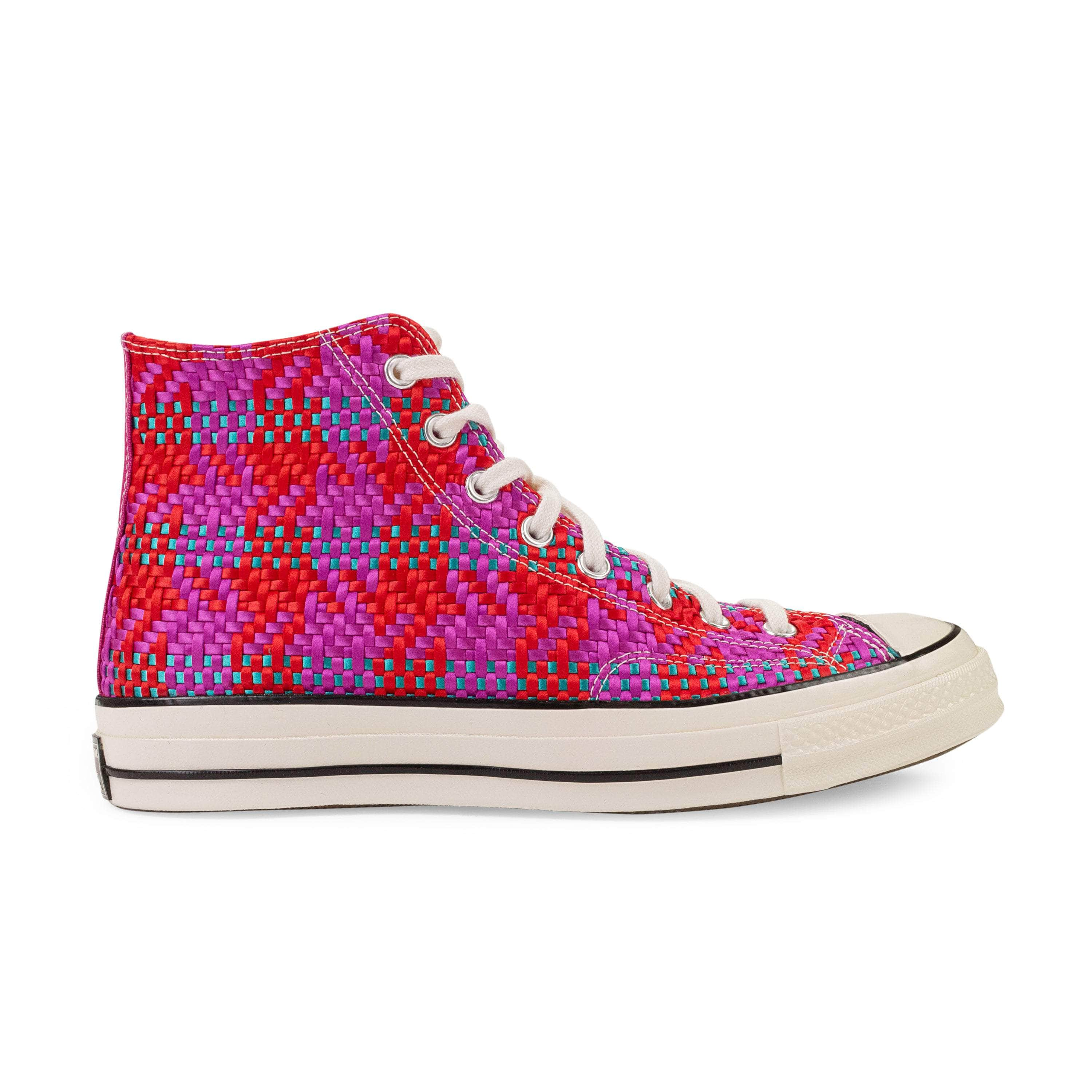 Converse 95-CNV-2049/10.5 95-CNV-2049/10.5 167990C Red/Pink Converse Chuck Hi 70 Sneakers Size 10.5 95-CNV-2049/10.5