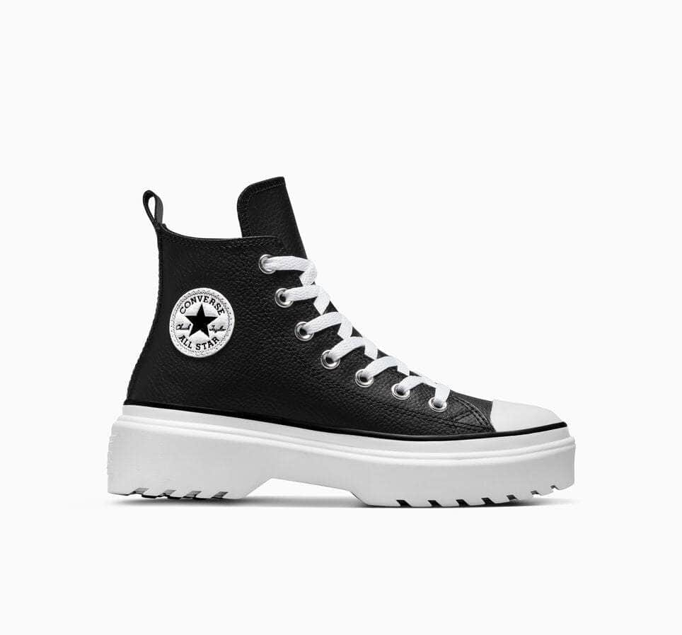 Converse FOOTWEAR Converse Chuck Taylor All Star Lugged Lift Platform Leather - Boy's GS