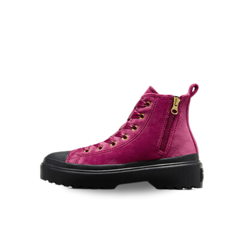 Velvet top chuck taylors