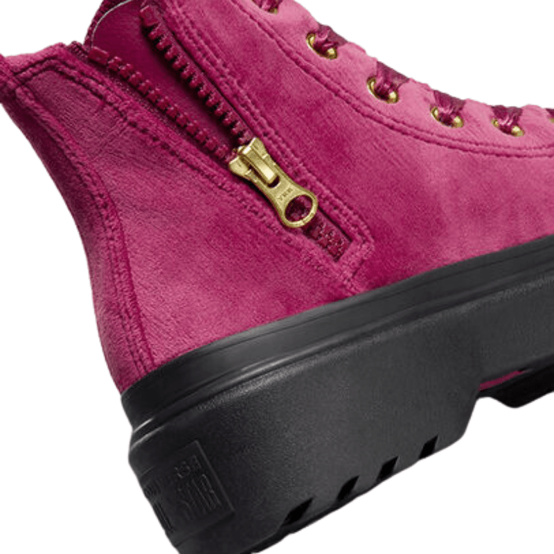 Converse Chuck Taylor All Star Lugged Lift Platform Velvet Boy s Gra