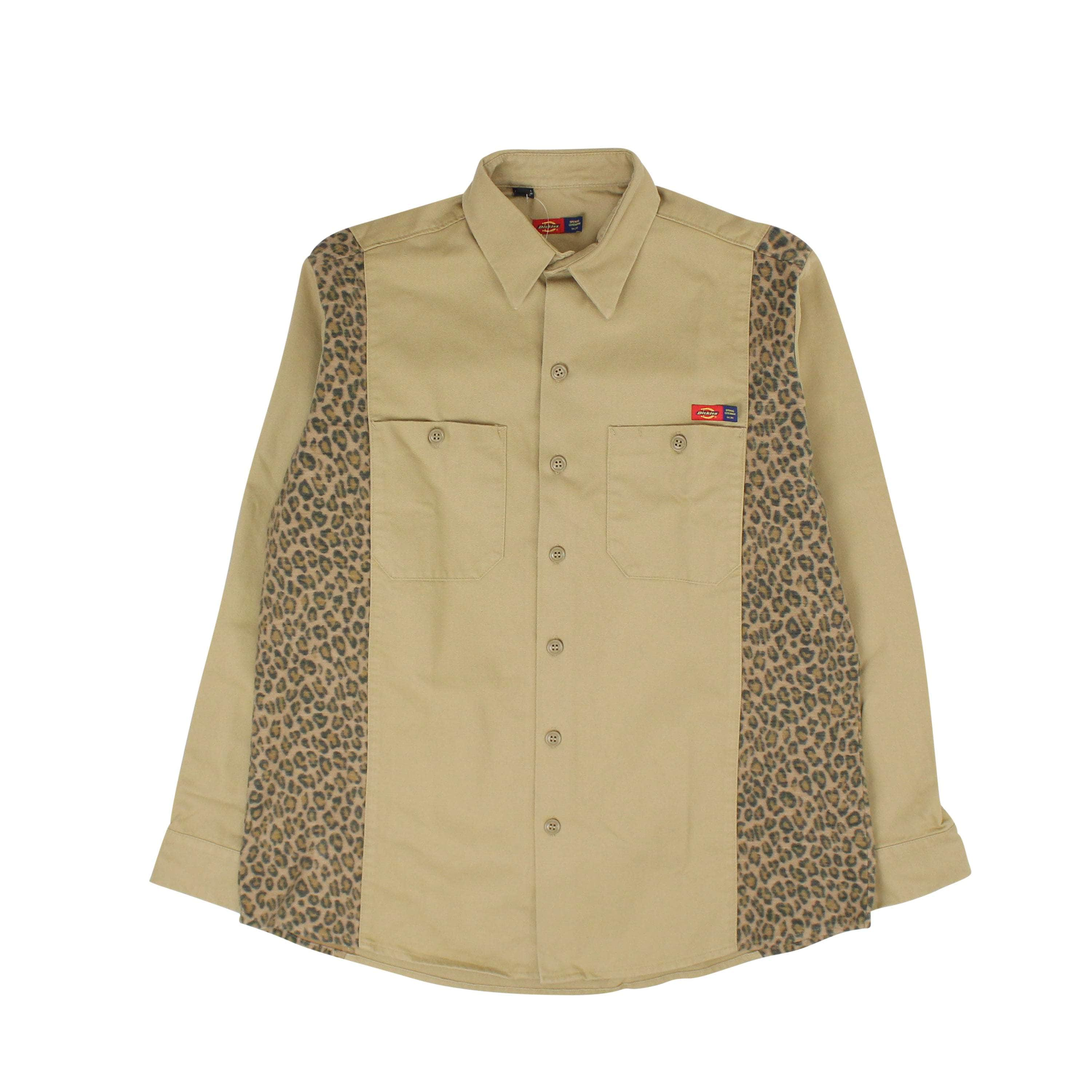 Dickies 1922 x Opening Ceremony 95-DOC-1018/XS NWT Dickies 1922 x OC BEIGE CONTRAST LEOPARD PRINT SHIRT Size XS $220 95-DOC-1018/XS