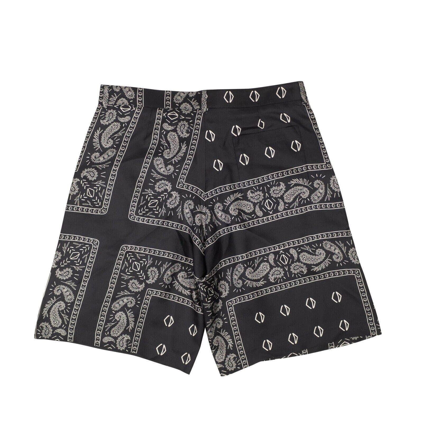 Dior 1000-2000, channelenable-all, chicmi, couponcollection, gender-mens, main-clothing, mens-shoes, size-50 Navy Blue Bandana Print Silk Twill Shorts