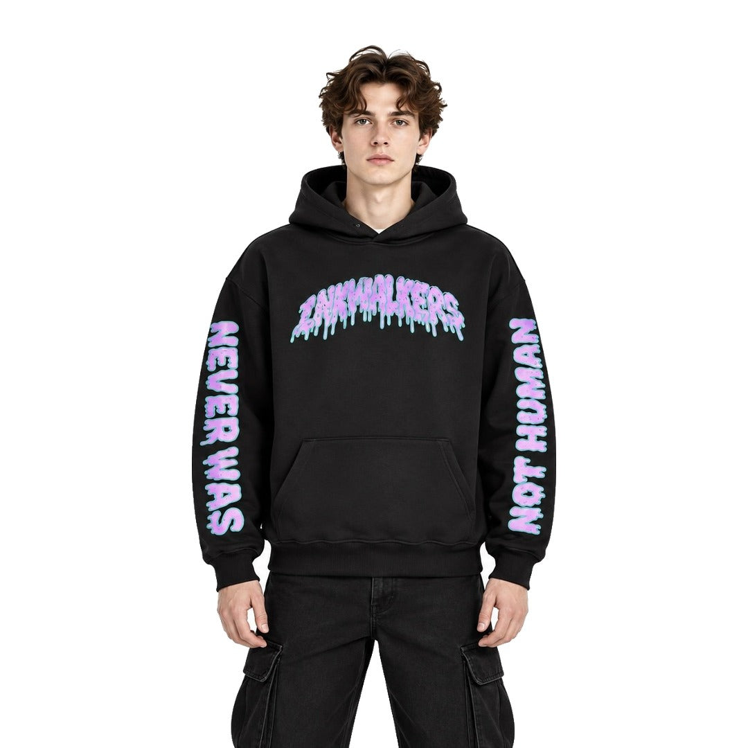 Inkwalkers Dripping Monster Hoodie - Black