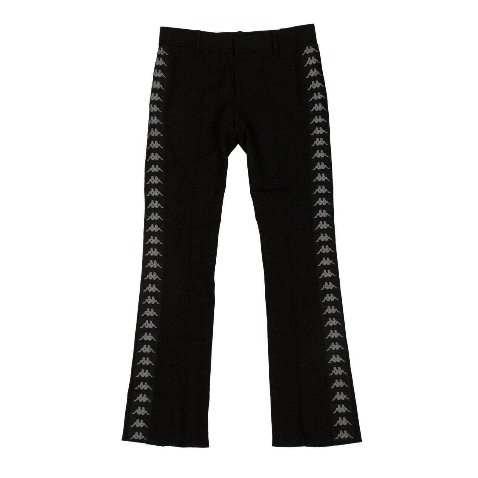 Faith Connexion chicmi, couponcollection, faith-connexion, faith-connexion-x-kappa, gender-womens, main-clothing, size-6, under-250, womens-straight-pants 6 Women's Black And Gray Trumpette Pants 69LE-1706/6 69LE-1706/6