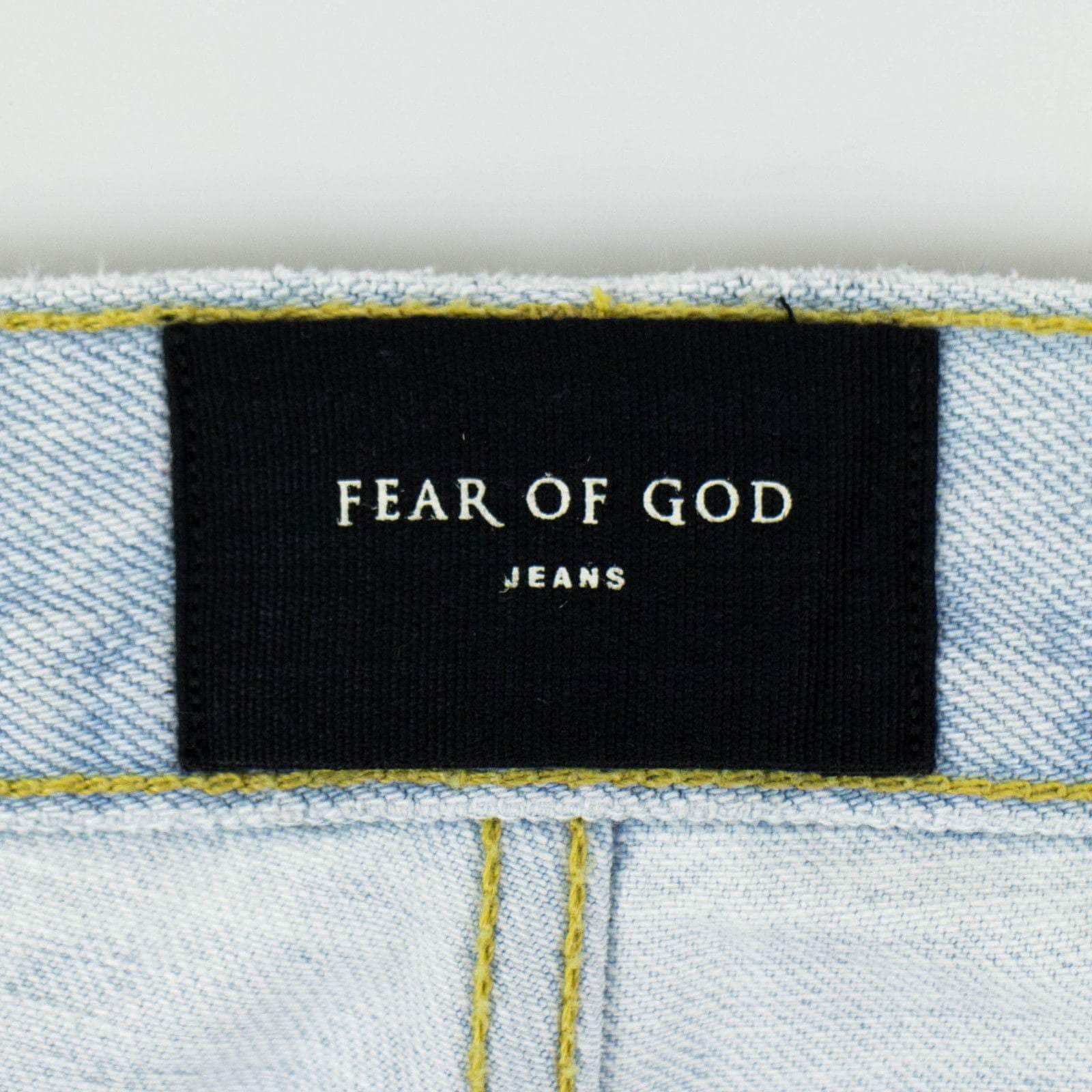 Fear Of God 250-500, channelenable-all, chicmi, couponcollection, fear-of-god, gender-mens, main-clothing, mens-shoes, mens-slim-fit-jeans, shop375, Stadium Goods 30 Fifth Collection' Cotton Denim Slim-Fit Jeans 54LE-1152/30 54LE-1152/30