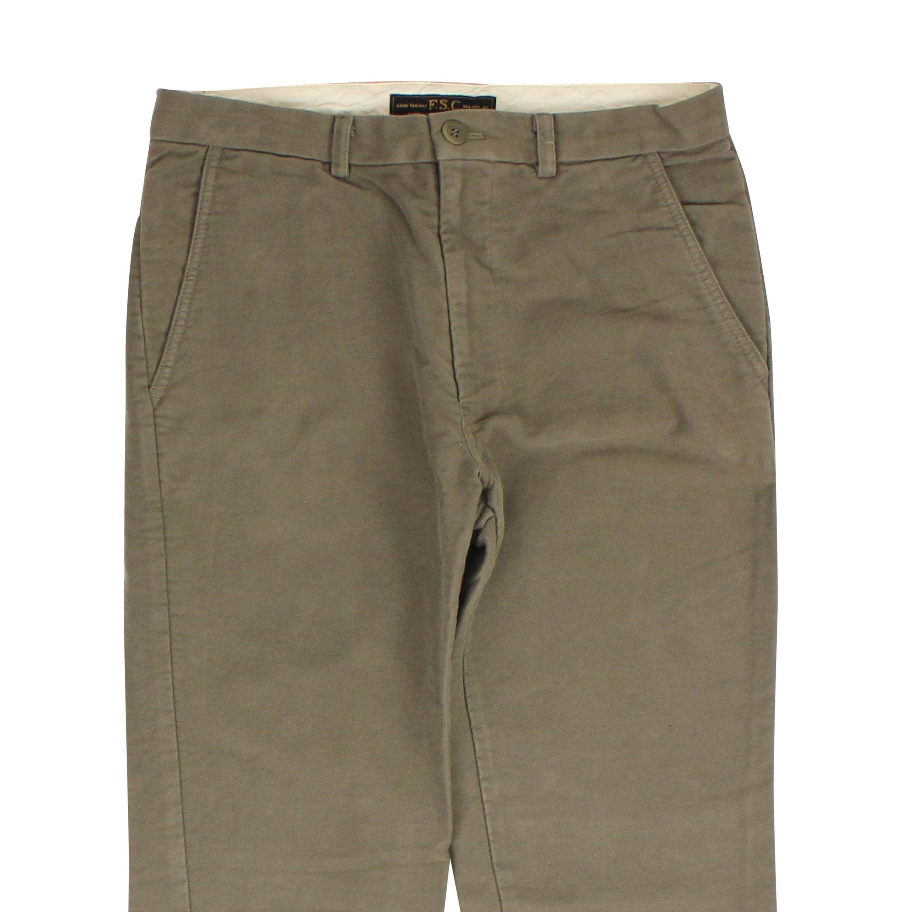 Freeman's Sporting Club FSC-XBTM-0003/30 NEW Freeman's Sporting Club Grey Mush Moleskin Cotton Pants Size 30 $233 FSC-XBTM-0003/30