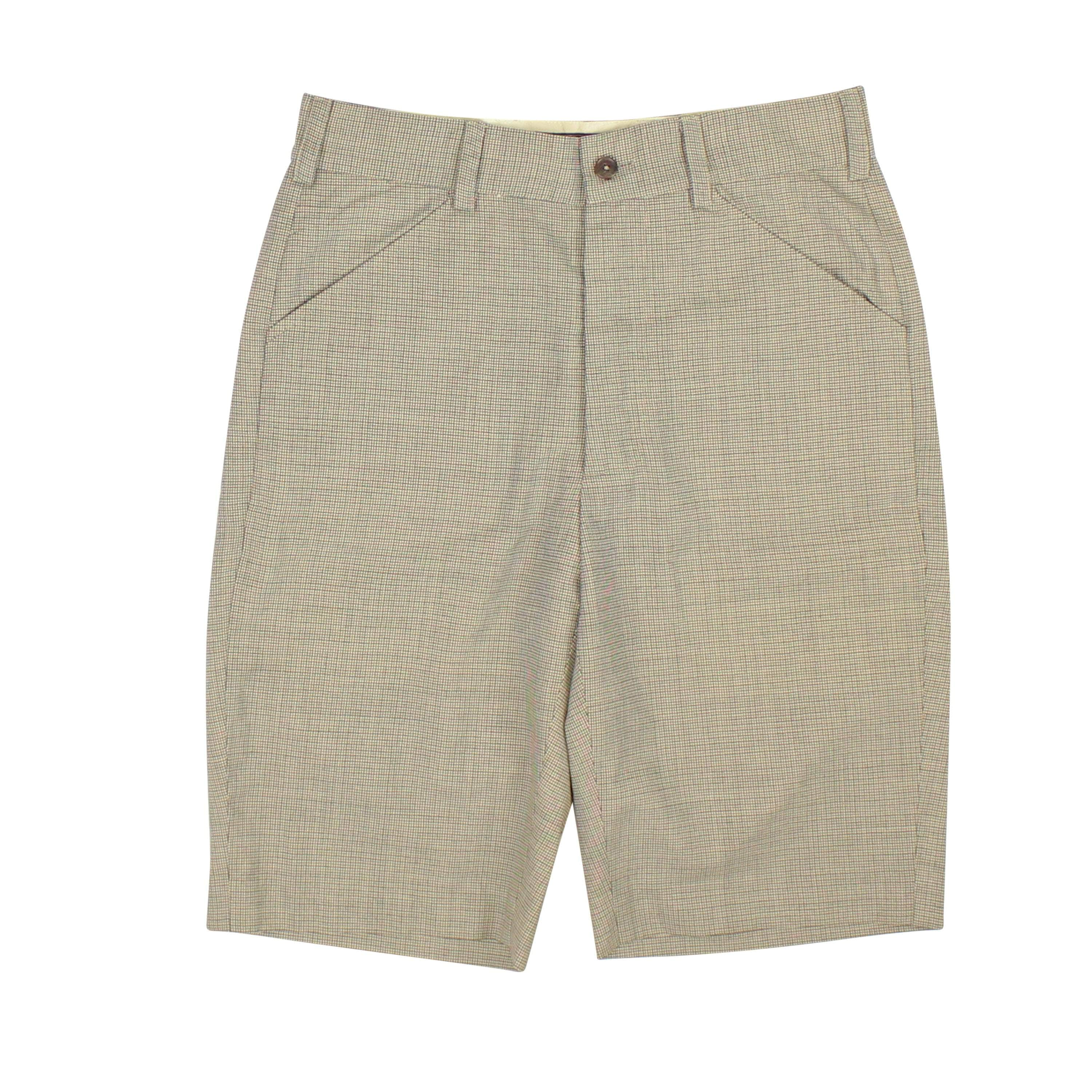 Freeman's Sporting Club FSC-XBTM-0010/30 NWT Freeman's Sporting Club Brown & Beige Houndstooth Wool Shorts  Size 30 $193 FSC-XBTM-0010/30