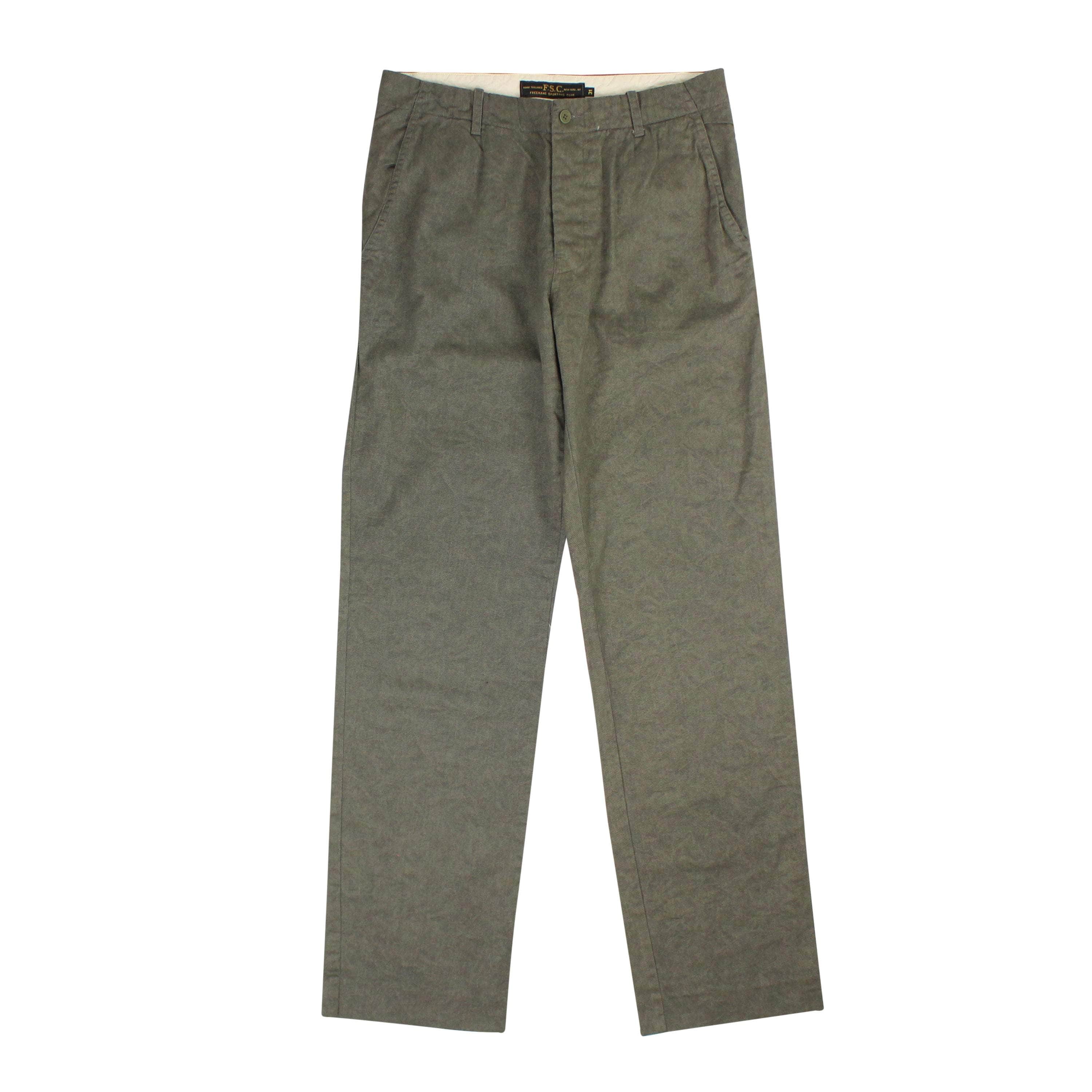 Freeman's Sporting Club FSC-XBTM-0021/31 Grey Freeman's Sporting Club Hand Made Soft Cotton Pants  Size 31 $207 FSC-XBTM-0021/31