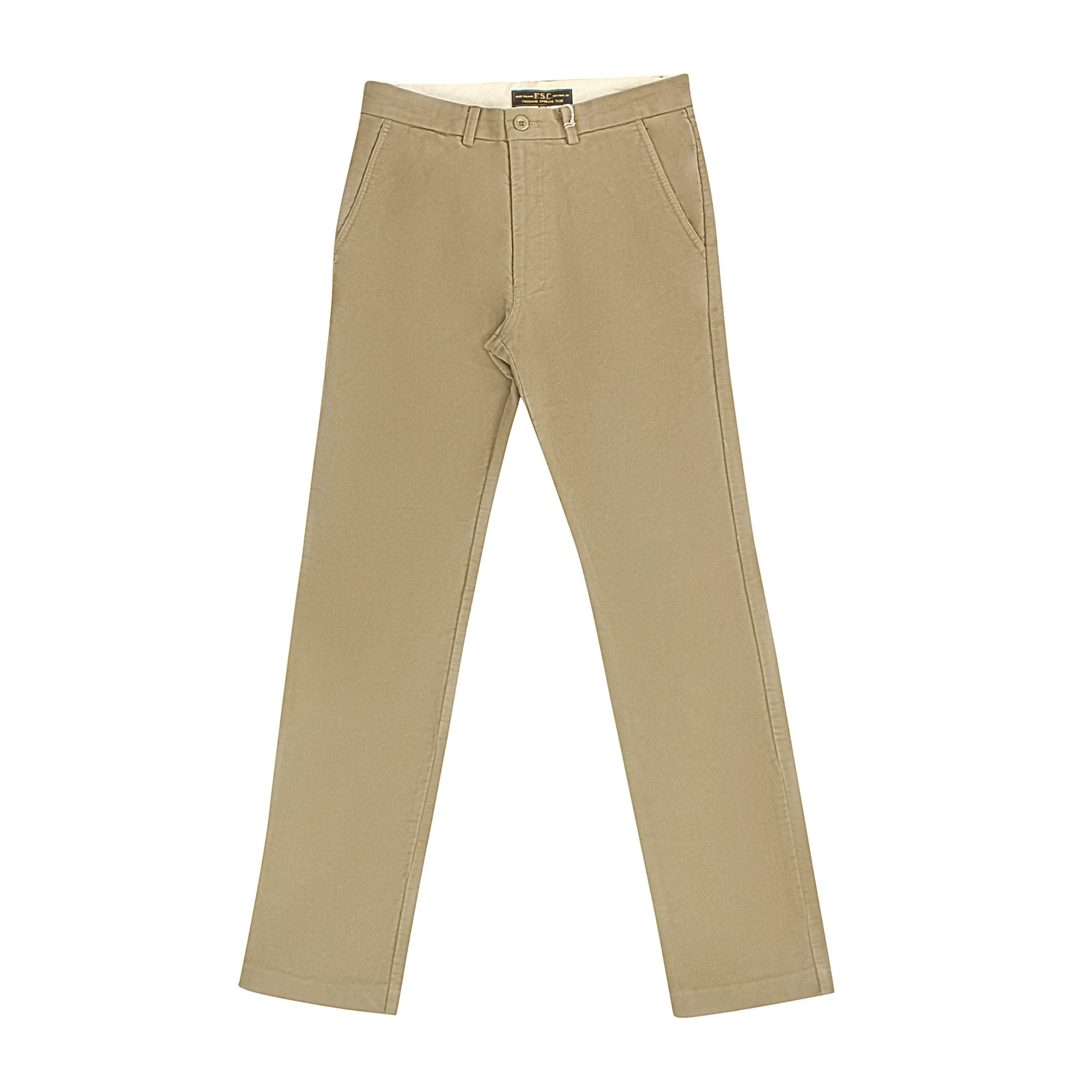 Freeman's Sporting Club FSC-XBTM-0032/30 NWT Freeman's Sporting Club Brown Moleskin Cotton Pants Size 30 $235 FSC-XBTM-0032/30