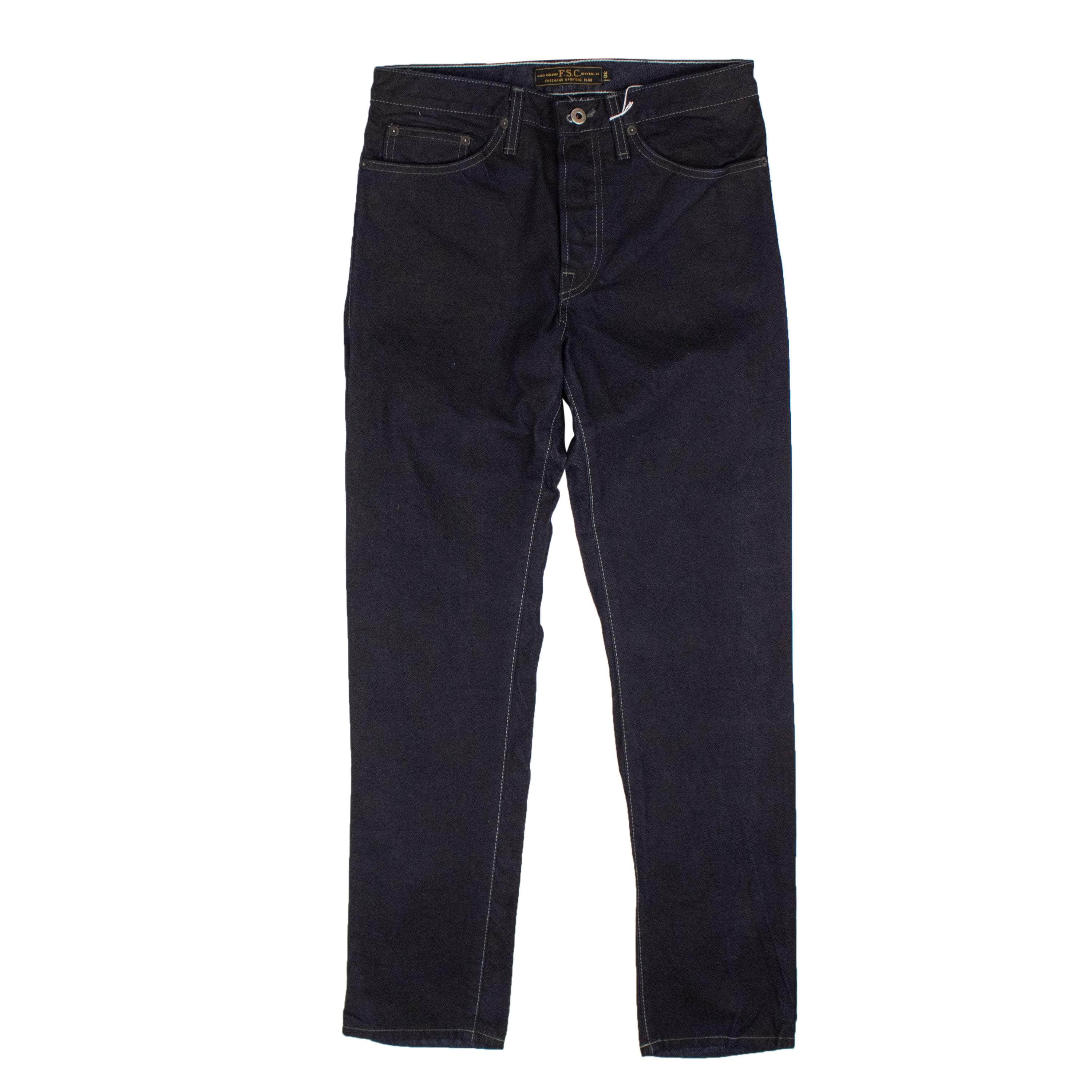 Freeman's Sporting Club FSC-XJNS-0010/30 NWT Freeman's Sporting Club Blue Blue Selvage Denim Jeans Size 30 $202 FSC-XJNS-0010/30