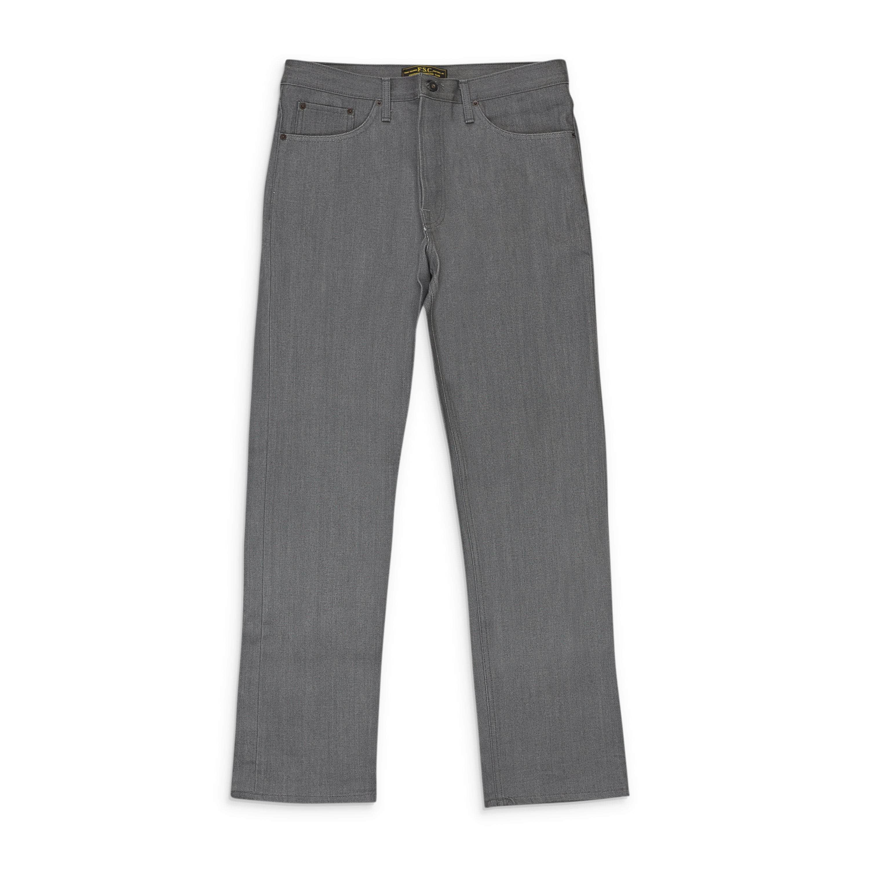 Freeman's Sporting Club FSC-XJNS-0012/36 NWT Freeman's Sporting Club Grey Denim Jeans Size 36 $200 FSC-XJNS-0012/36