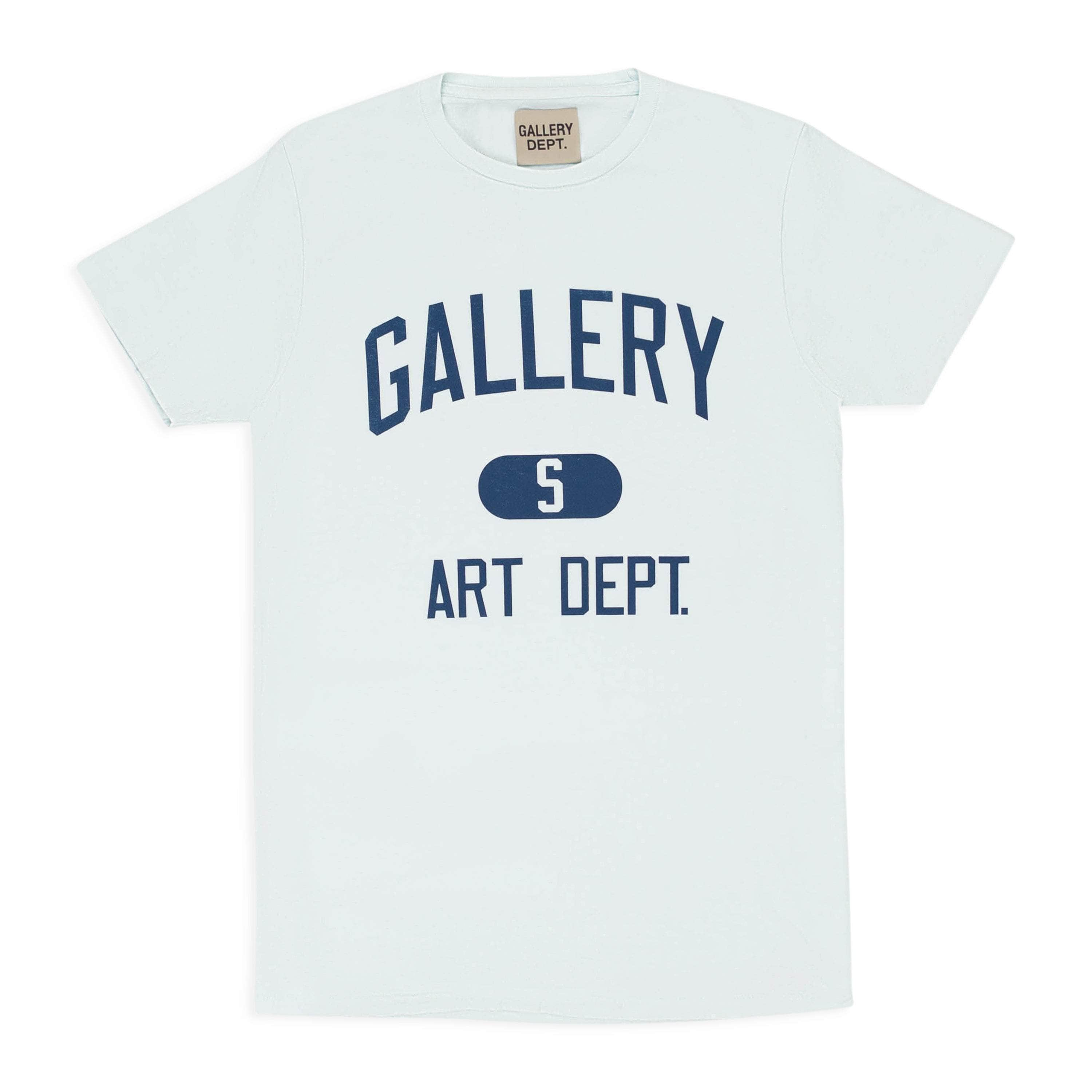 Gallery Dept. GDT-XTSH-0010/L NWT Gallery Dept. Baby Blue Art Dept T-Shirt  Size L $250 GDT-XTSH-0010/L