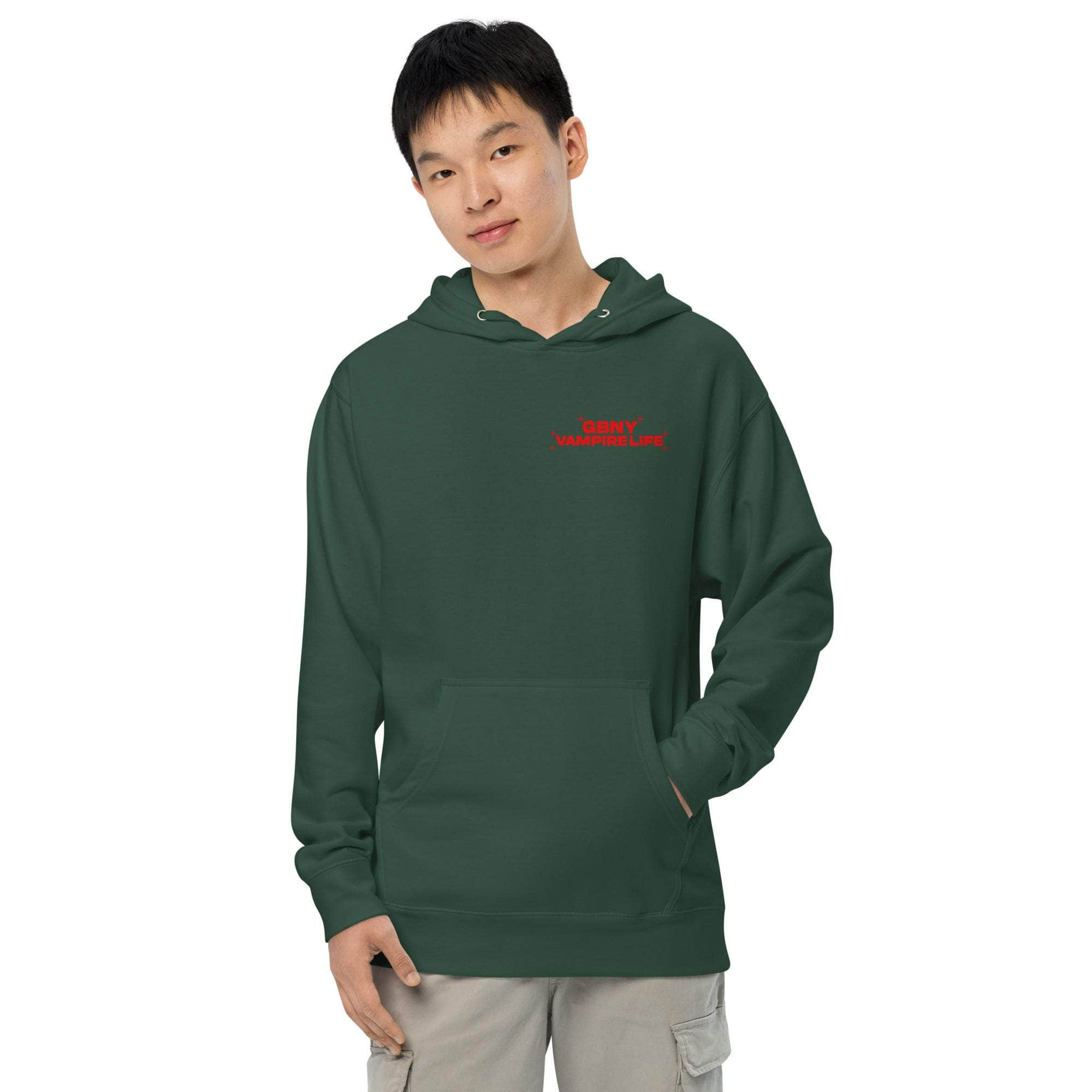 GBNY Alpine Green / S Vamp Life X GBNY "Hiding Angel" Hoodie - Men's 4518543_15572