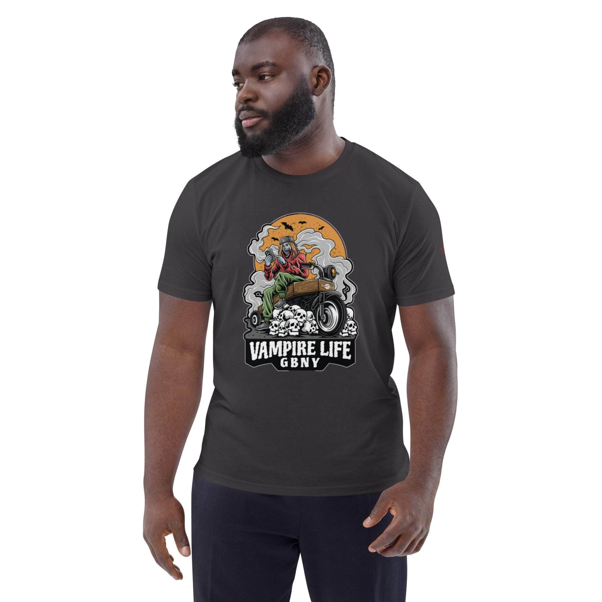 GBNY Anthracite / S Vamp Life x GBNY Skull Smoky Rider Tee - Men's 9983194_12424