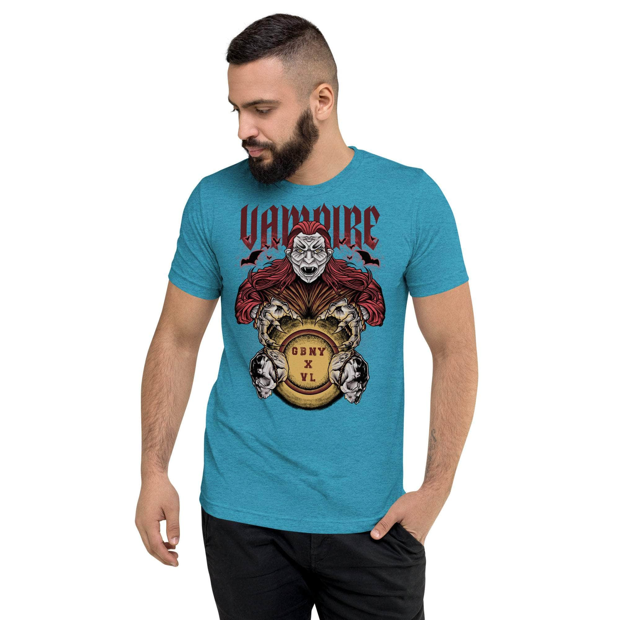 GBNY Aqua Triblend / XS Vamp Life X GBNY "Vamp Empire" T-shirt - Men's 5767971_6464