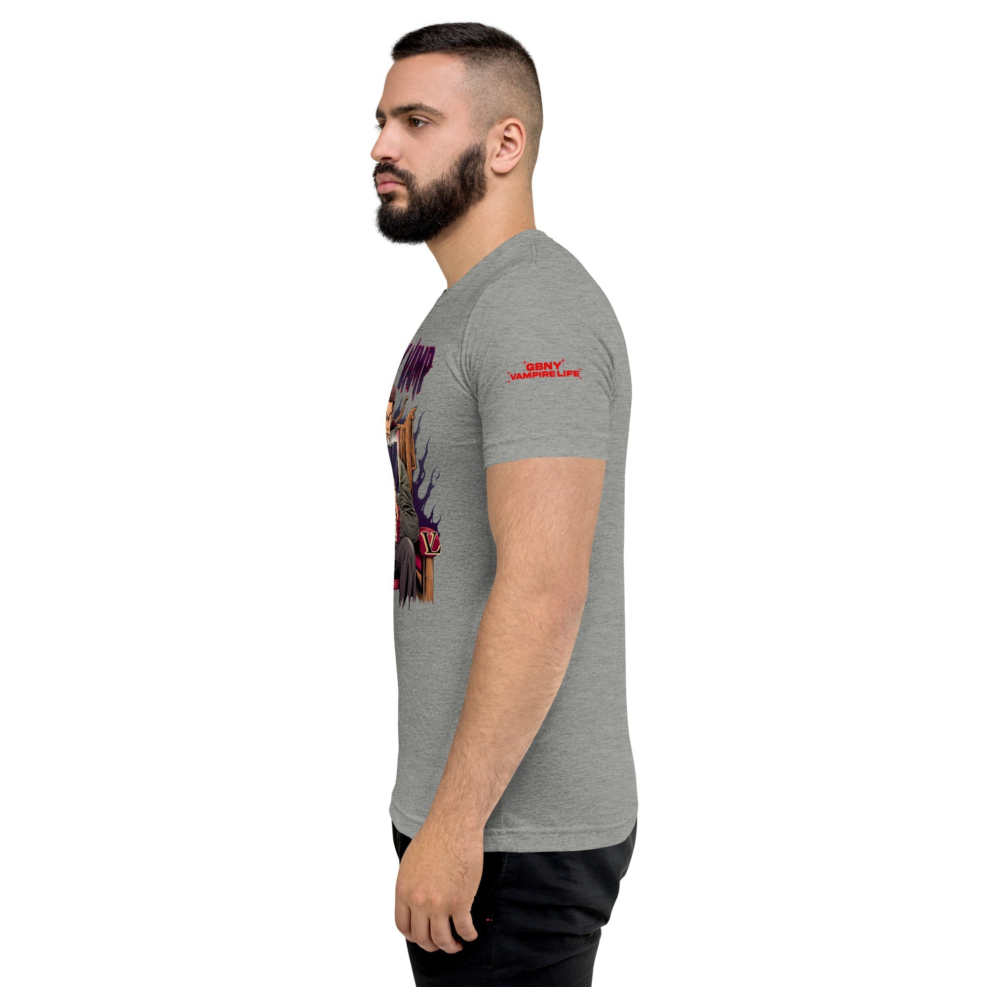 GBNY Athletic Grey Triblend / XS Vamp Life X GBNY "Book Vamp" T-shirt - Men's 5725621_6472