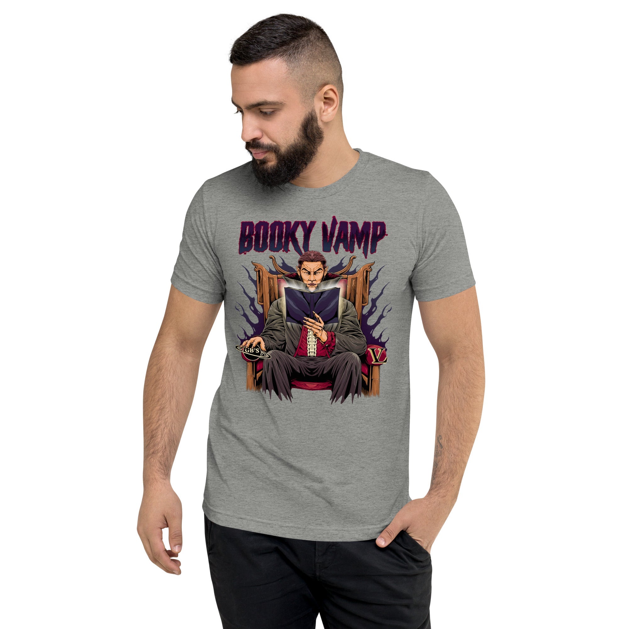GBNY Athletic Grey Triblend / XS Vamp Life X GBNY "Booky Vamp" T-shirt - Men's 2381652_6472