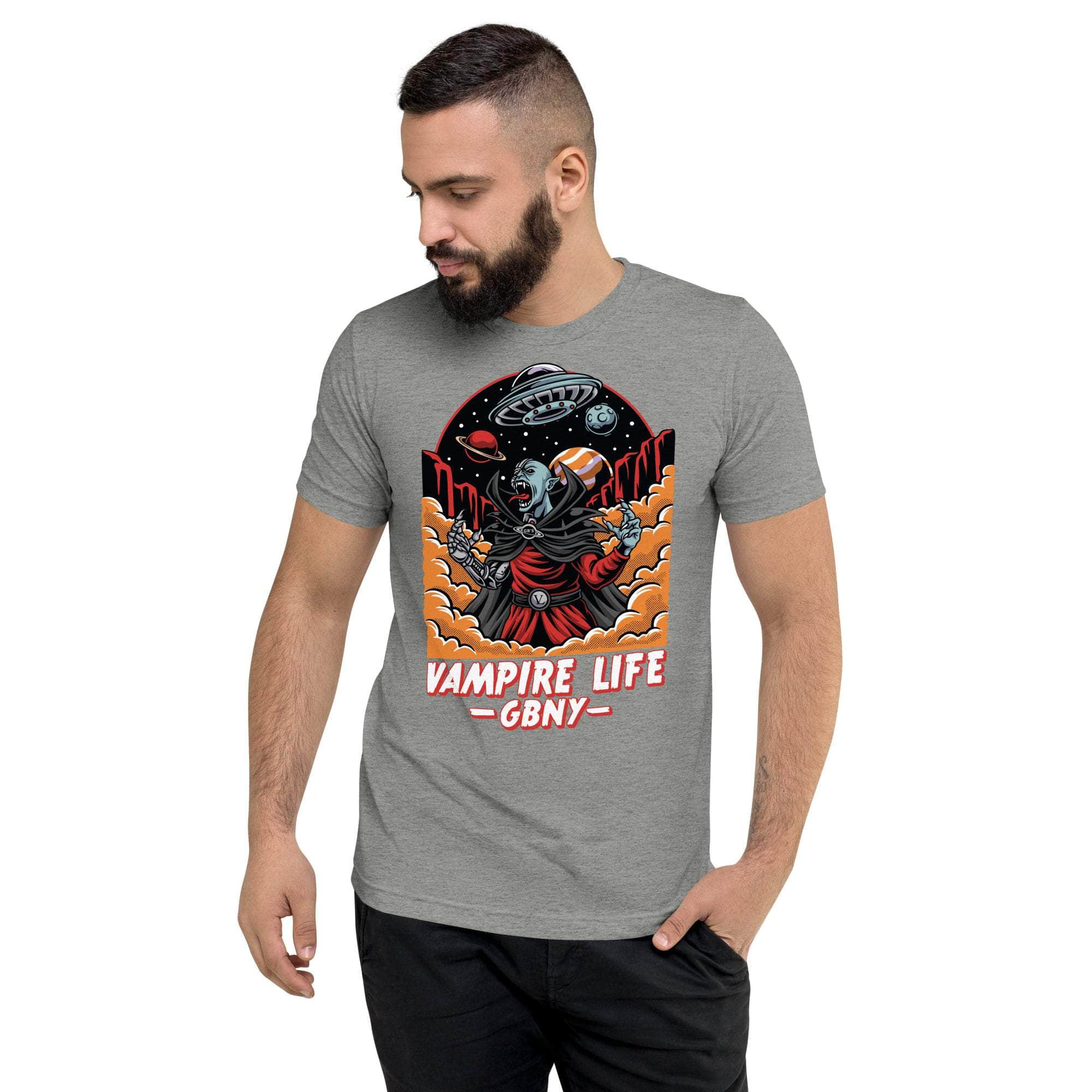 GBNY Athletic Grey Triblend / XS Vamp Life X GBNY "Space Vampire" T-shirt - Men's 3872353_6472