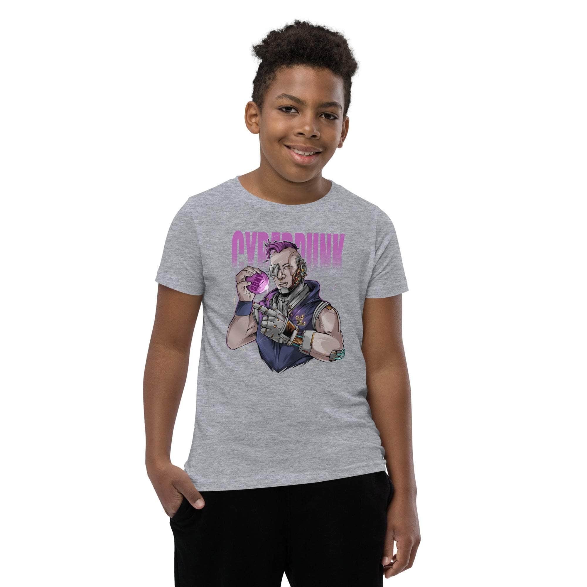 GBNY Athletic Heather / S Vamp Life x GBNY Cyberpunk T-Shirt - Kid's 1108001_9594