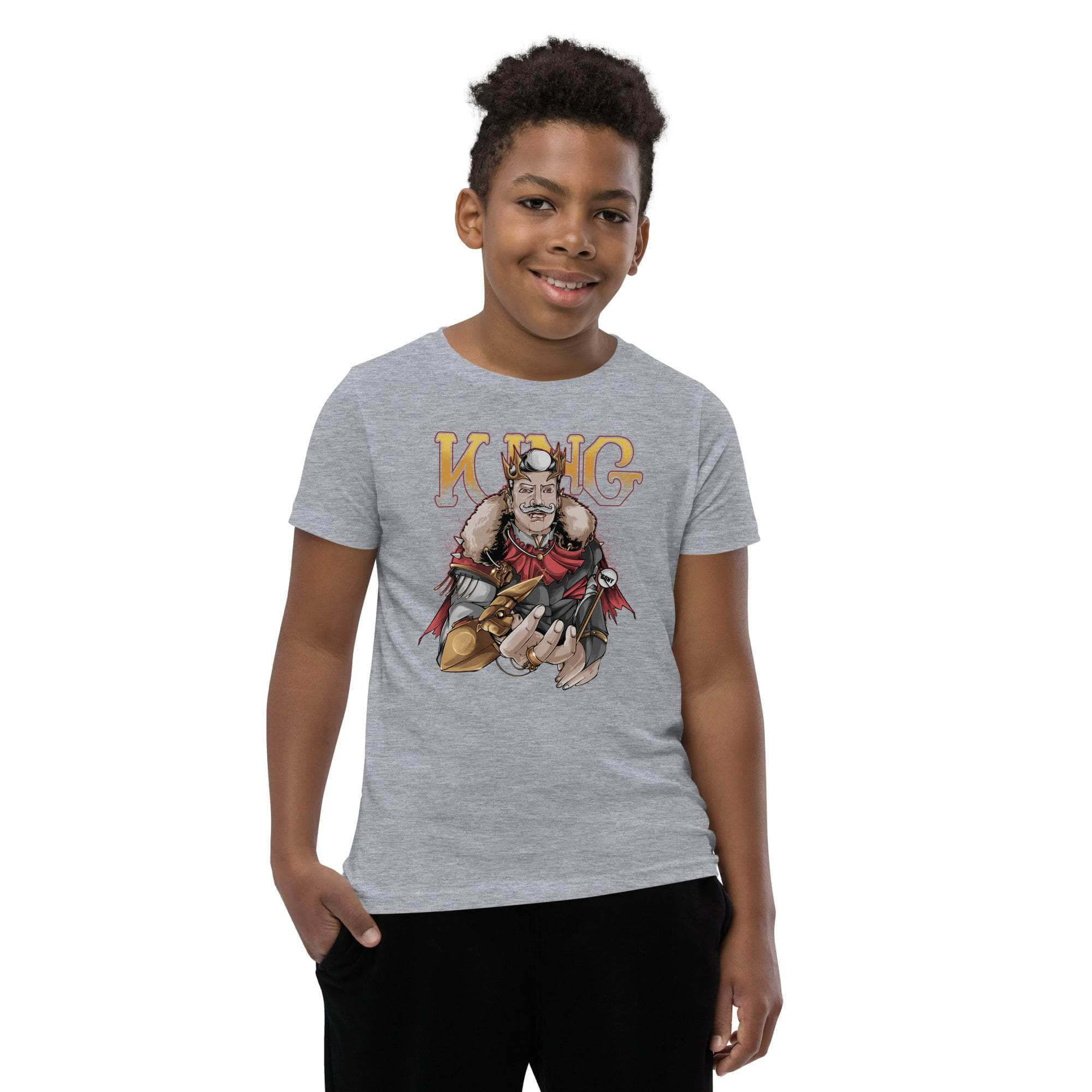 GBNY Athletic Heather / S Vamp Life x GBNY King Dracula T-Shirt - Kid's 8852866_9594