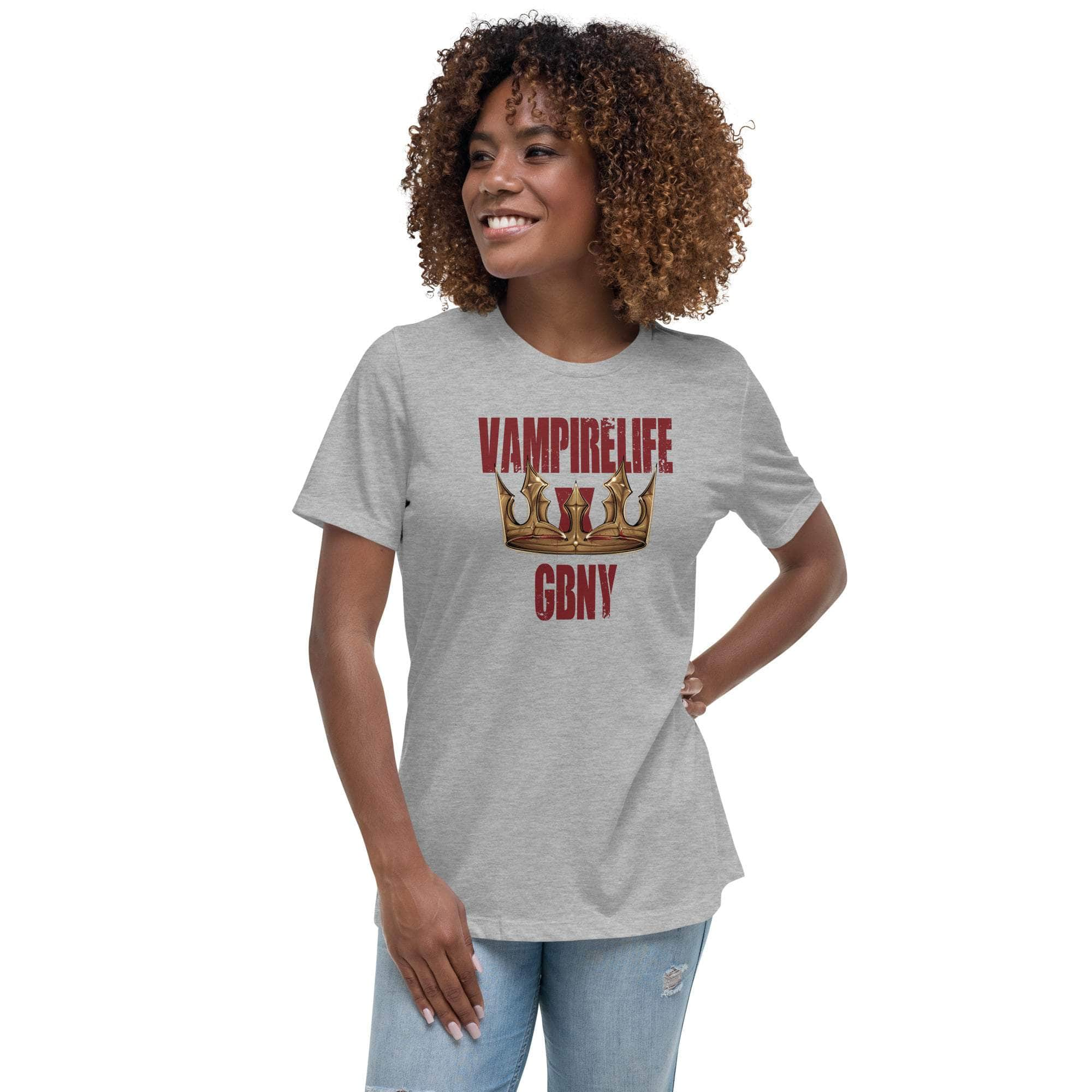 GBNY Athletic Heather / S Vamp Life x GBNY Land To Empire T-Shirt - Women's 2946489_10176