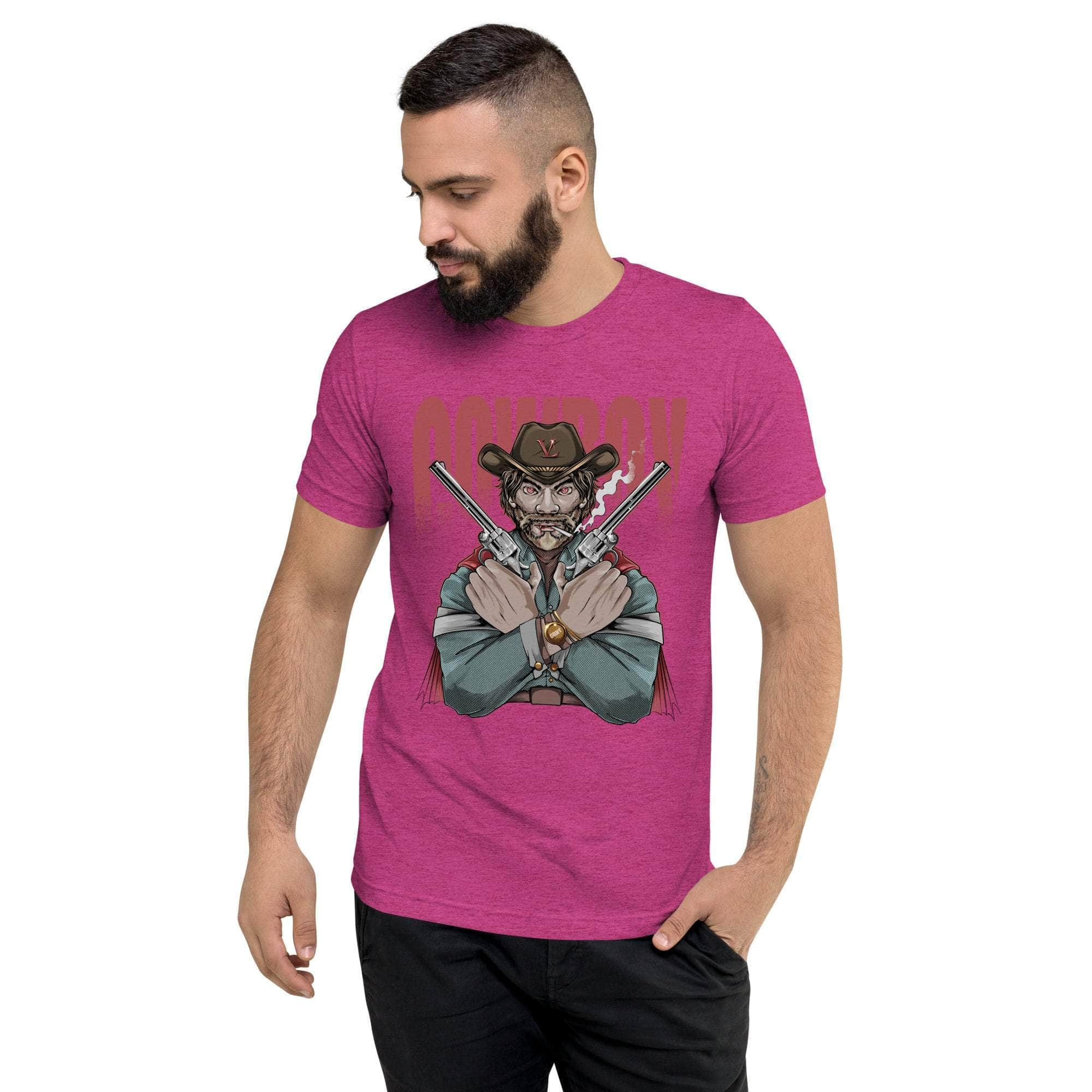 GBNY Berry Triblend / XS Vamp Life X GBNY "Cow Boy" T-shirt - Men's 2714713_6480