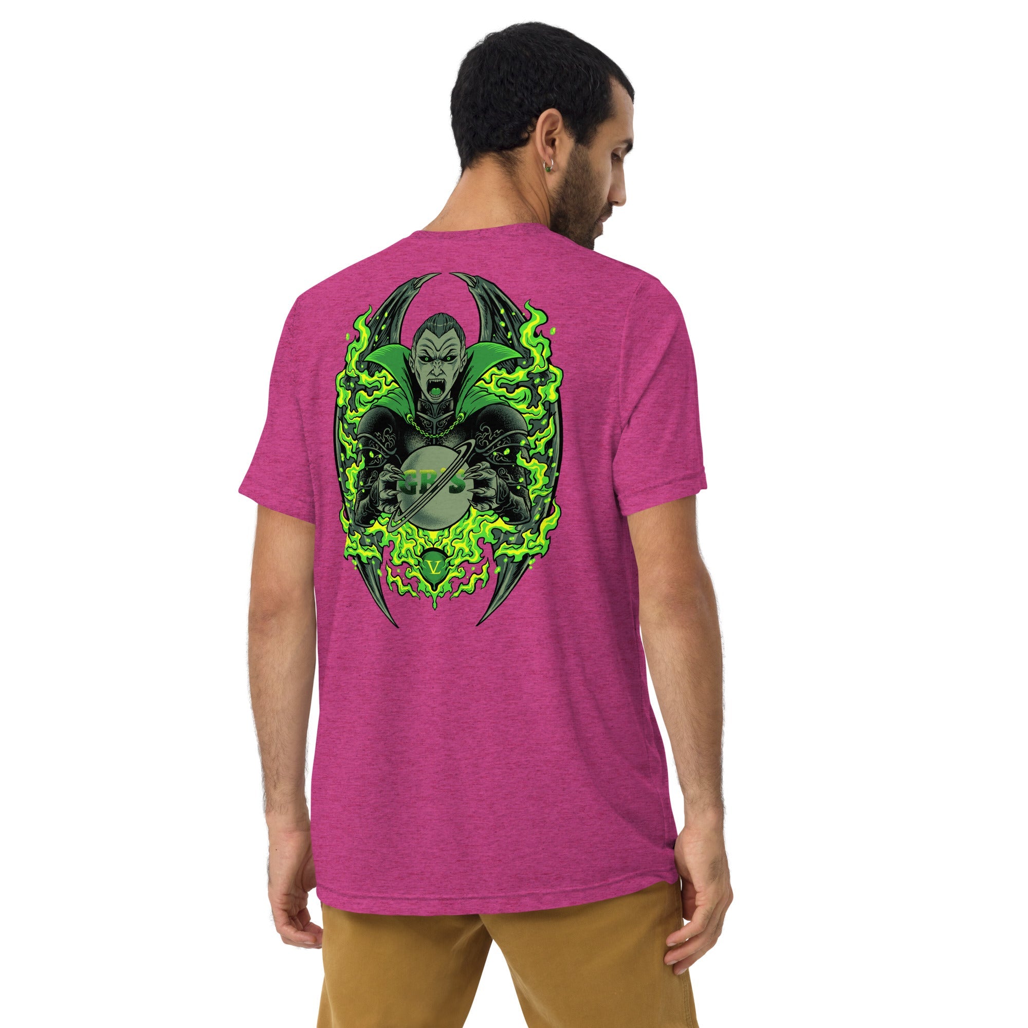 GBNY Berry Triblend / XS Vamp Life X GBNY "Scare The Scary" T-shirt - Men's 5036647_6480