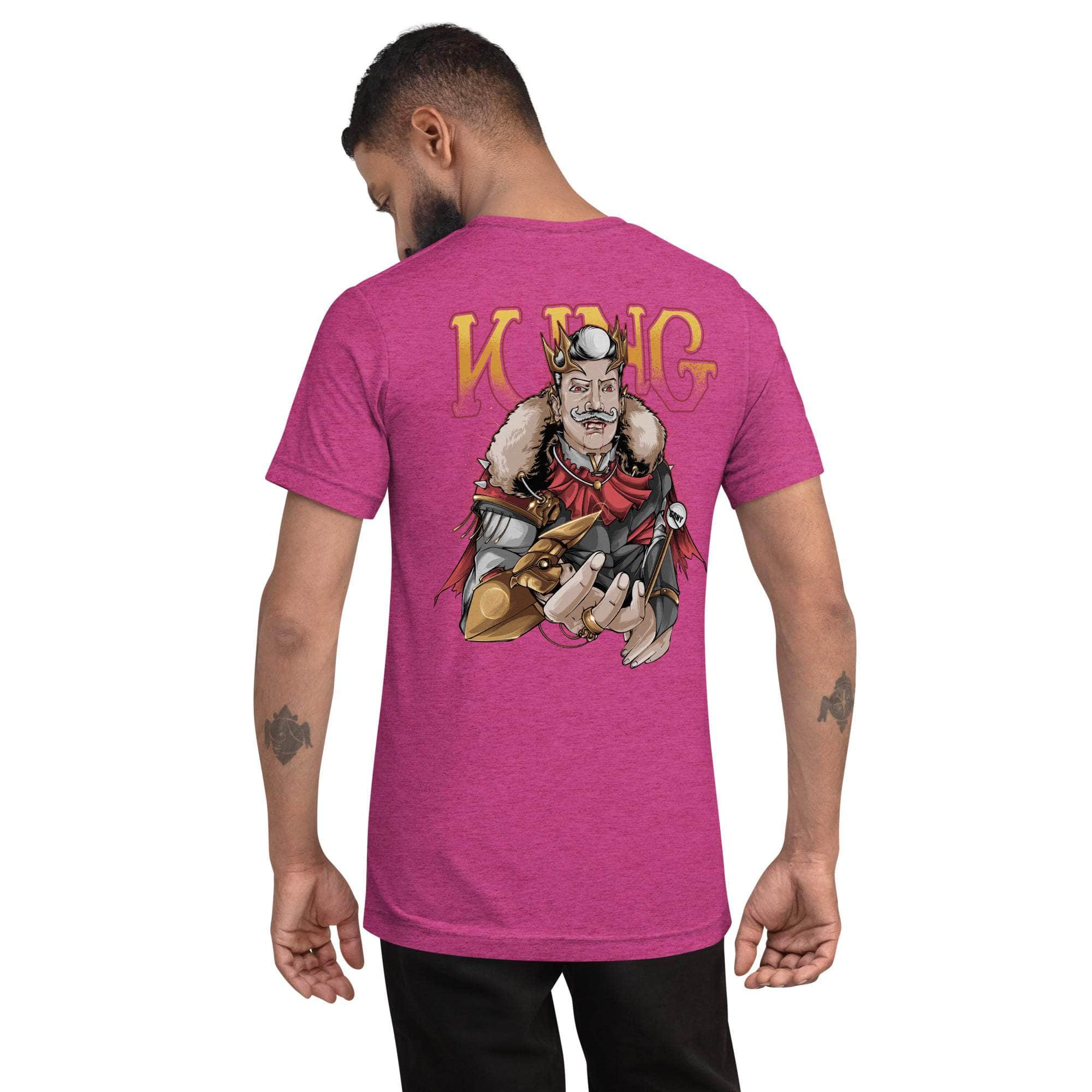 GBNY Berry Triblend / XS Vamp Life X GBNY "Vamp King" T-shirt - Men's 8741511_6480