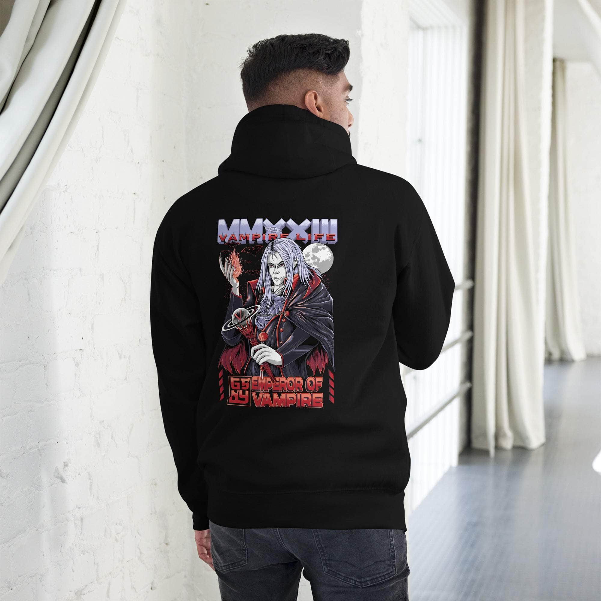 GBNY Black / S Vamp Life x GBNY Emperor Of Vamp Hoodie - Men's 3808379_10779